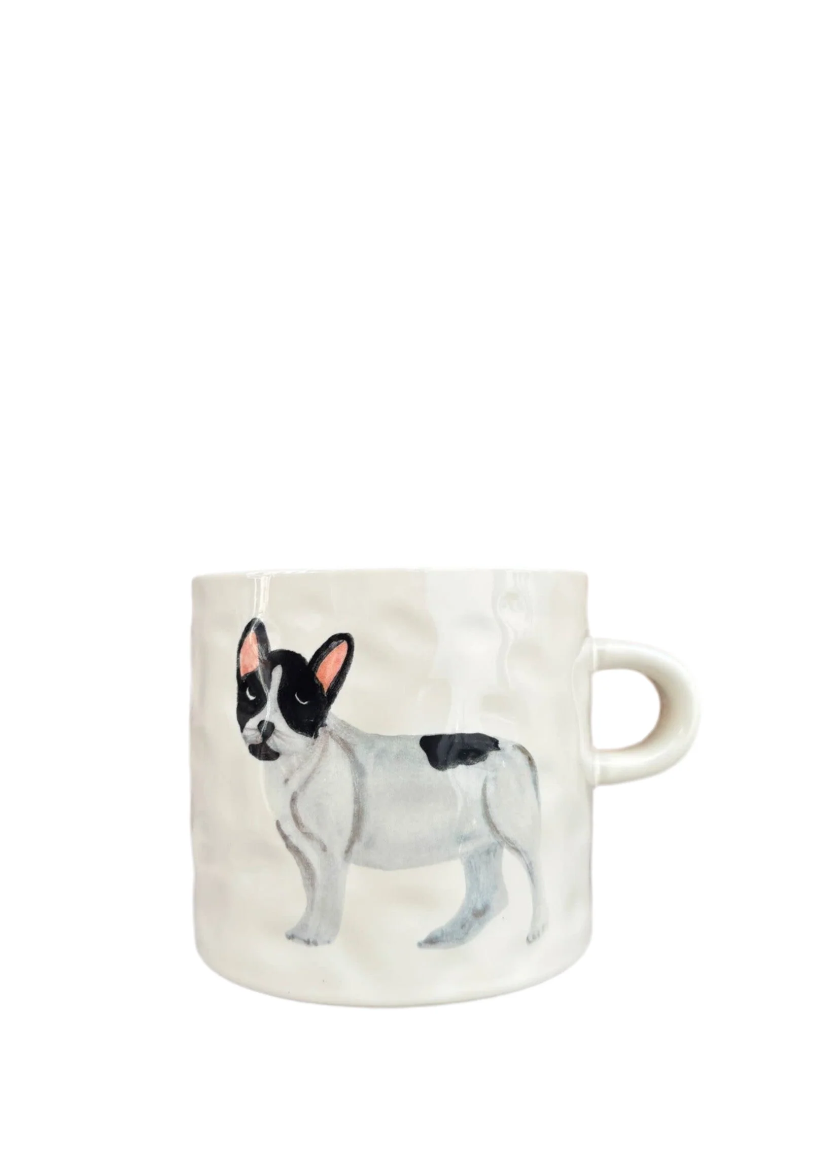 Anna + Nina - Bulldog hond mok