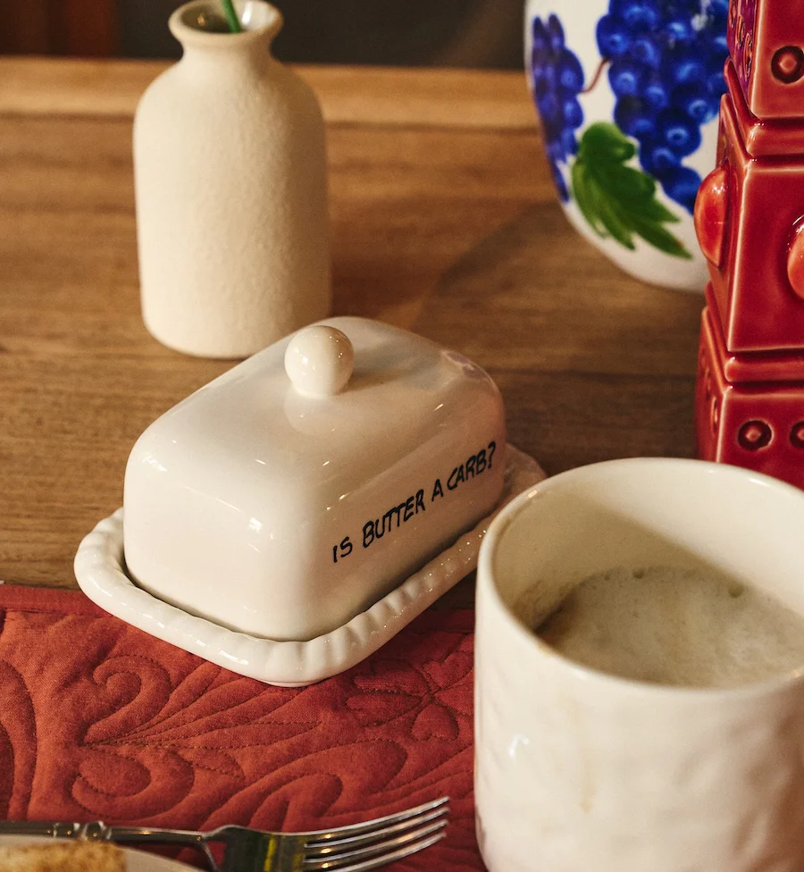 Anna + Nina - Is Butter a Carb Butter Dish botervloot - Image 2