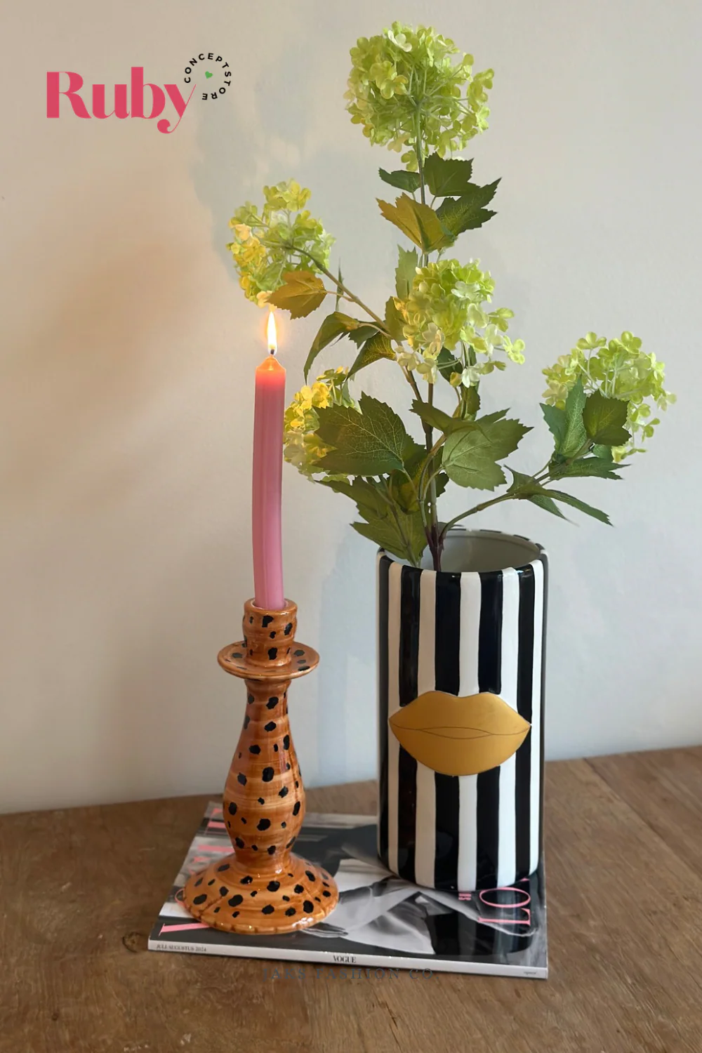 Anna + Nina Kandelaar Luipaard Print | Ruby Conceptstore - Image 12