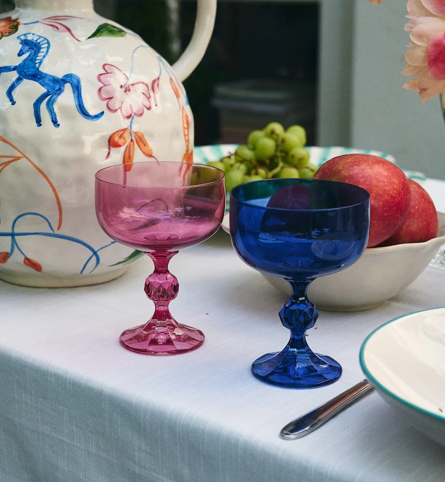 Anna + Nina - Rose Cocktail Glass Set of 2 - Image 2