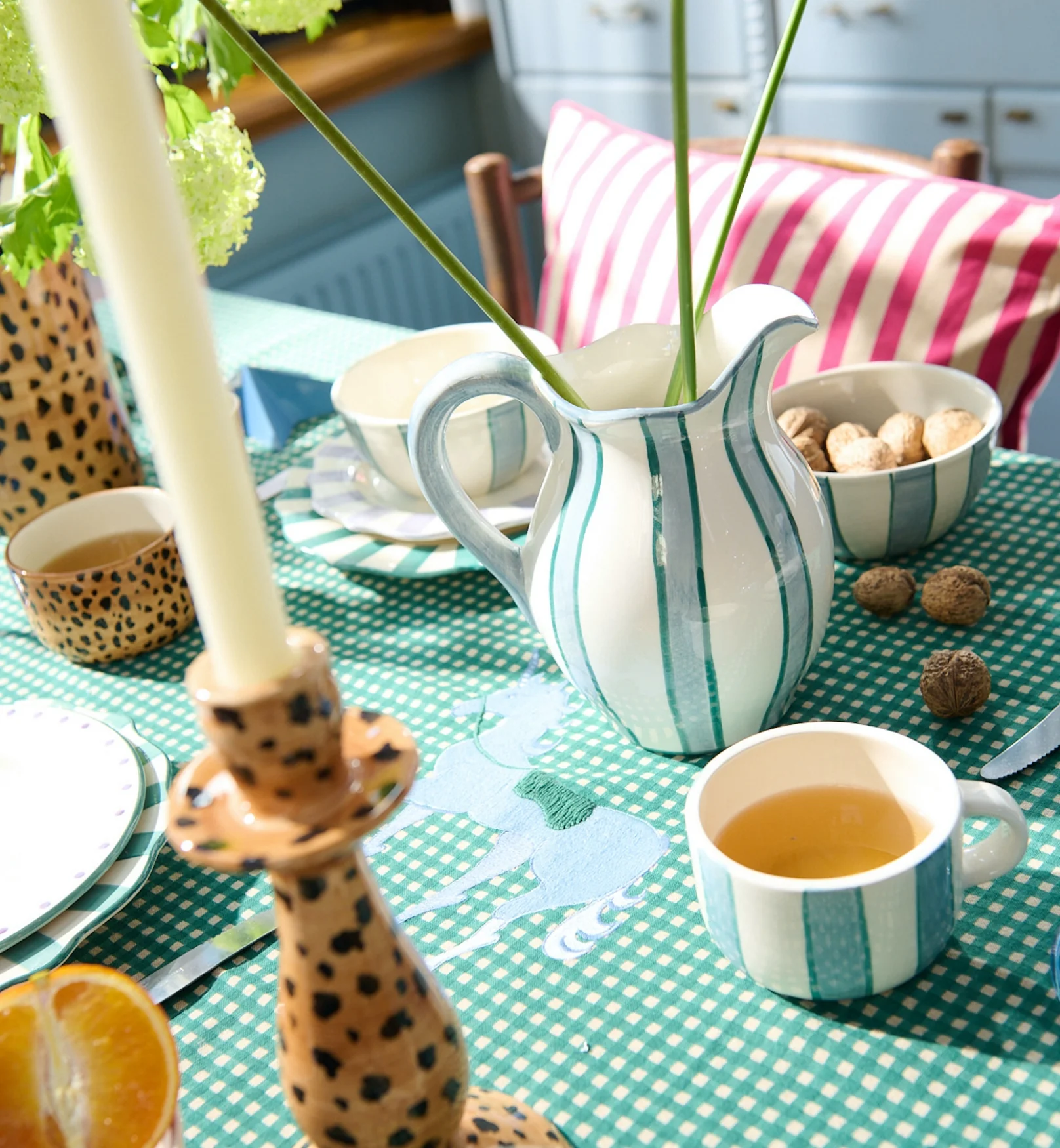 Anna + Nina - Gingham Pegasus tafelkleed – Voor een mooi gedekte tafel - Image 5