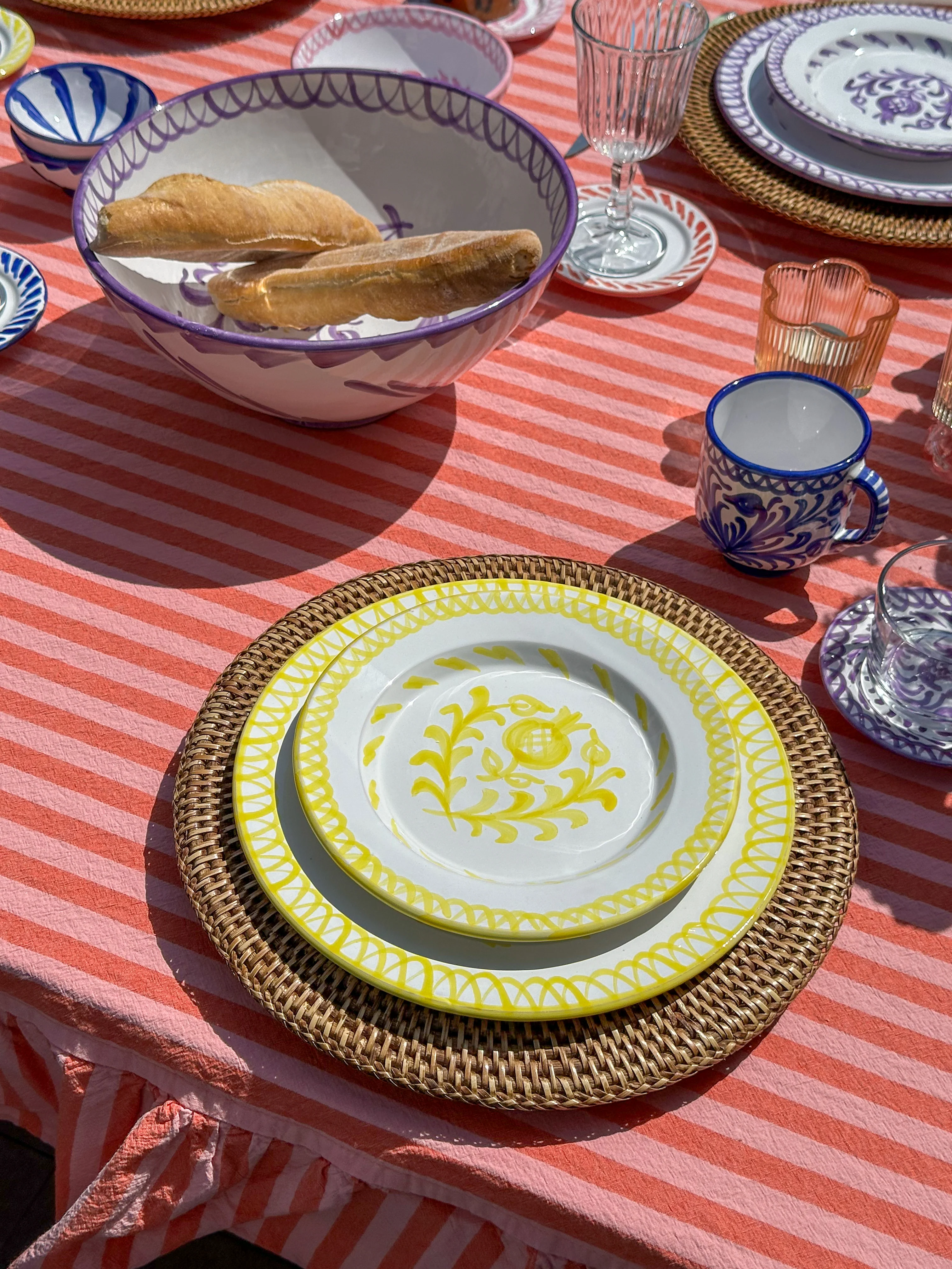Dinerbord 26 cm Granada geel | Rubia Cerámica - Image 10
