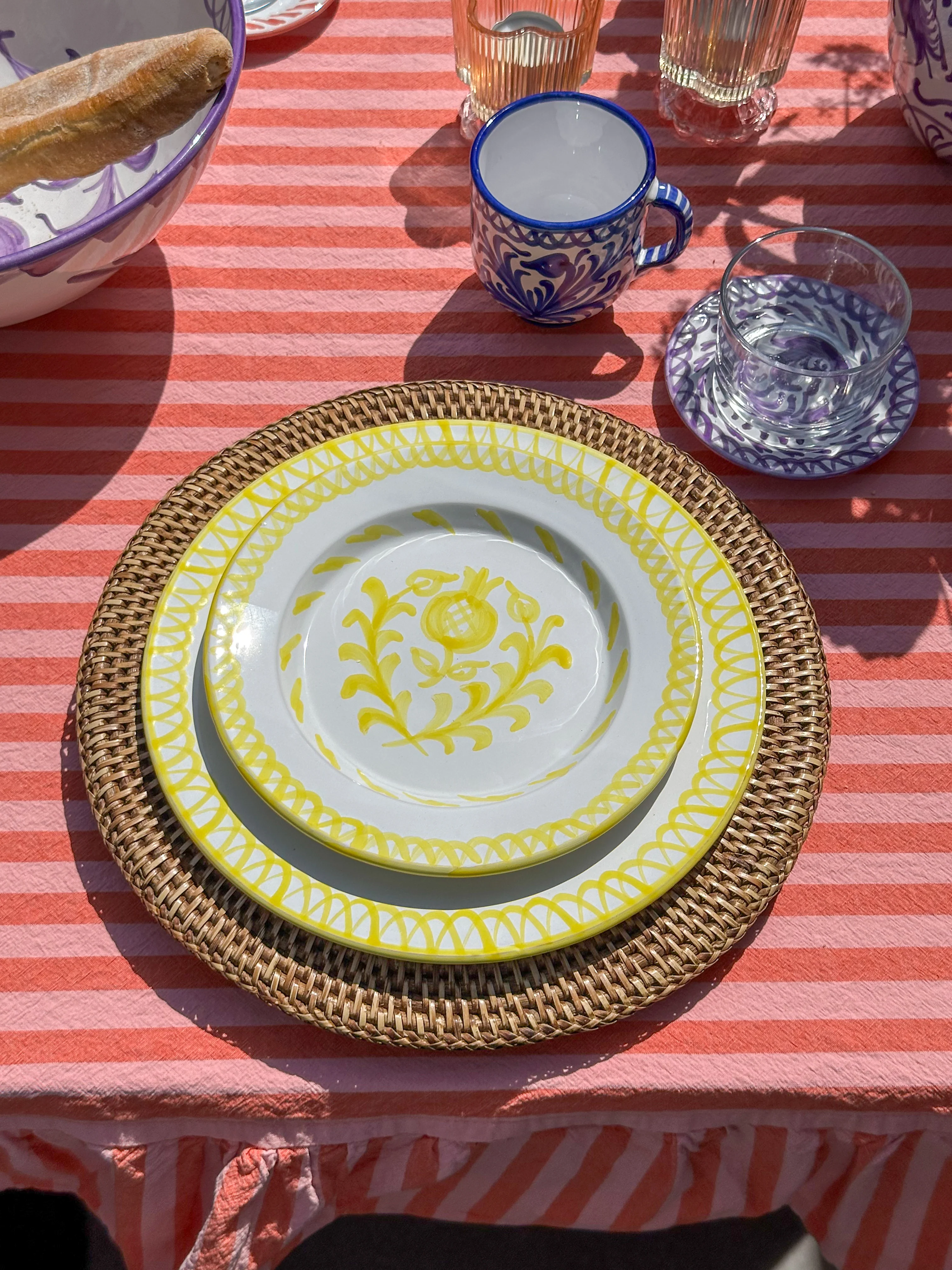 Dinerbord 26 cm Granada geel | Rubia Cerámica - Image 9
