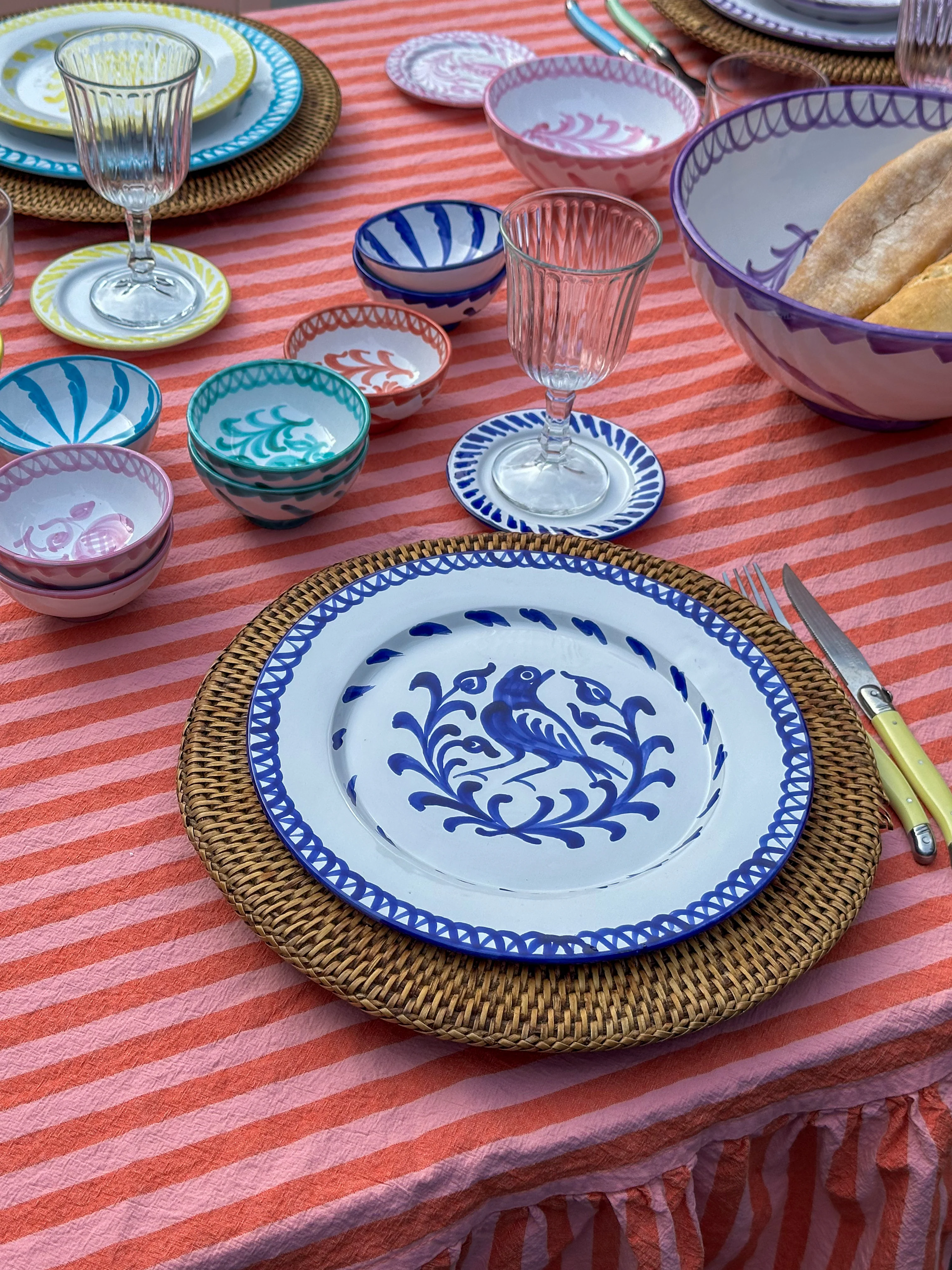 Dinerbord 26 cm Granada blauw | Rubia Cerámica - Image 10