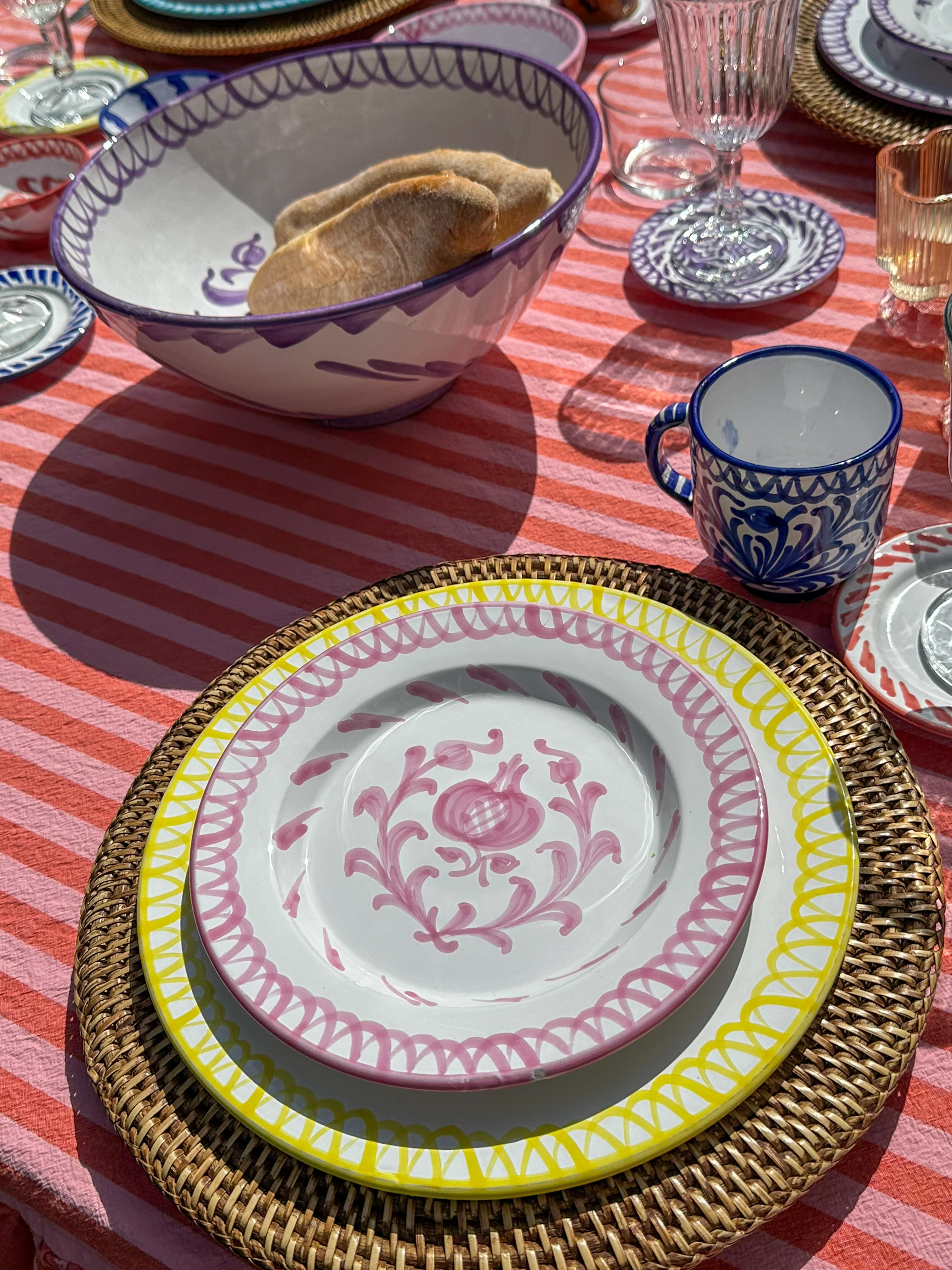 Dinerbord 26 cm Granada geel | Rubia Cerámica - Image 6