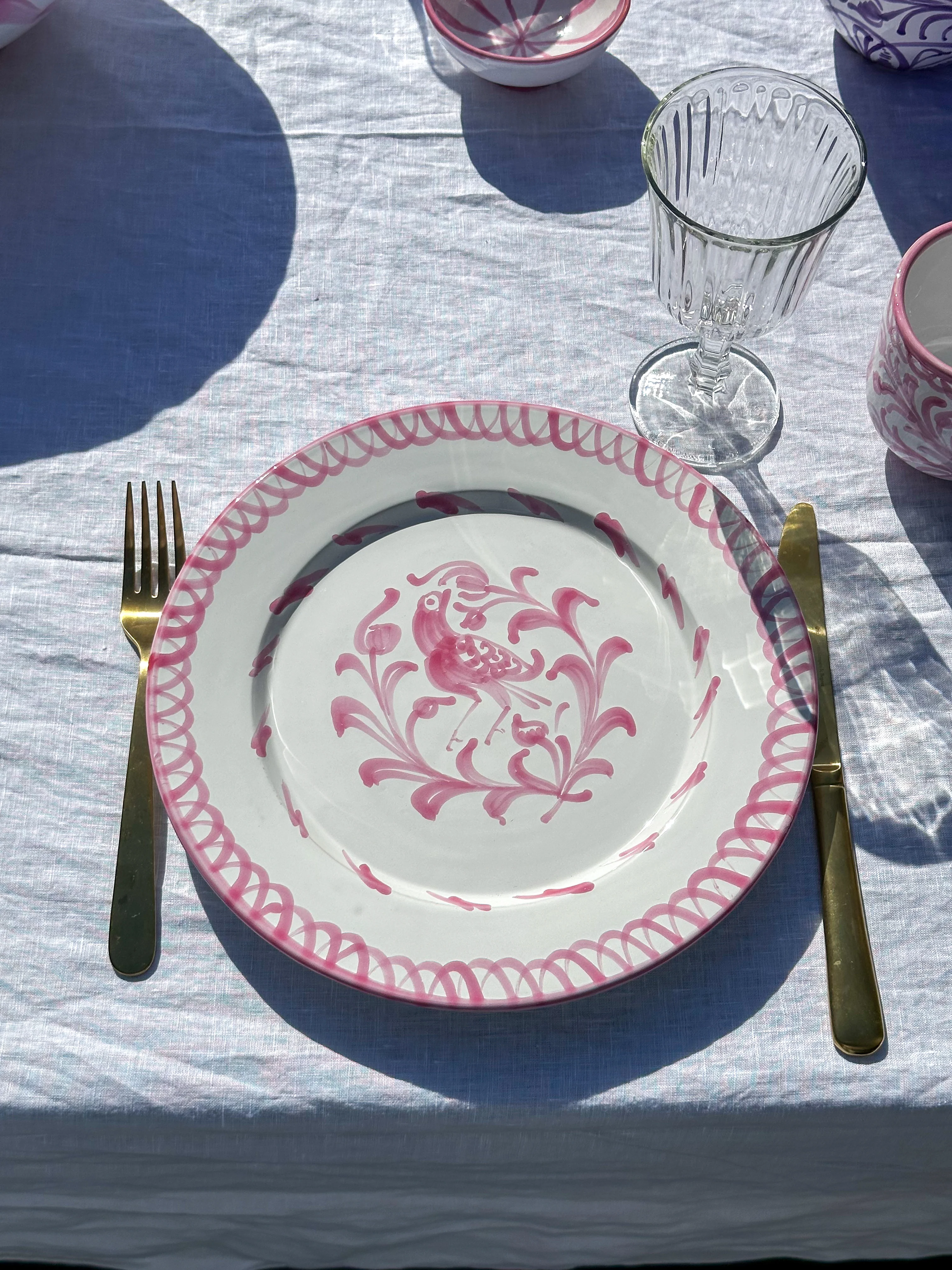 Dinerbord 26 cm Granada roze | Rubia Cerámica - Image 5