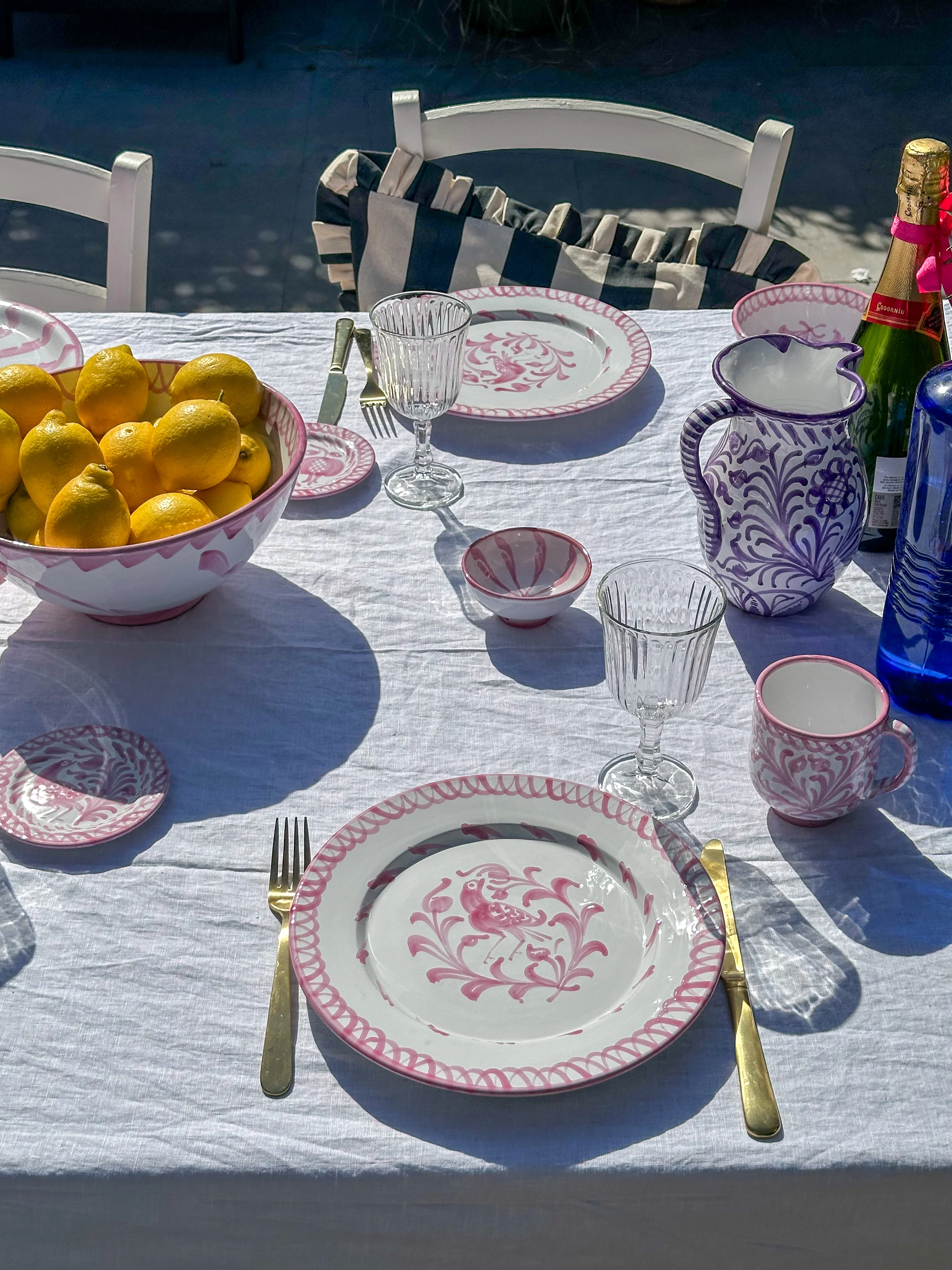 Dinerbord 26 cm Granada roze | Rubia Cerámica - Image 7
