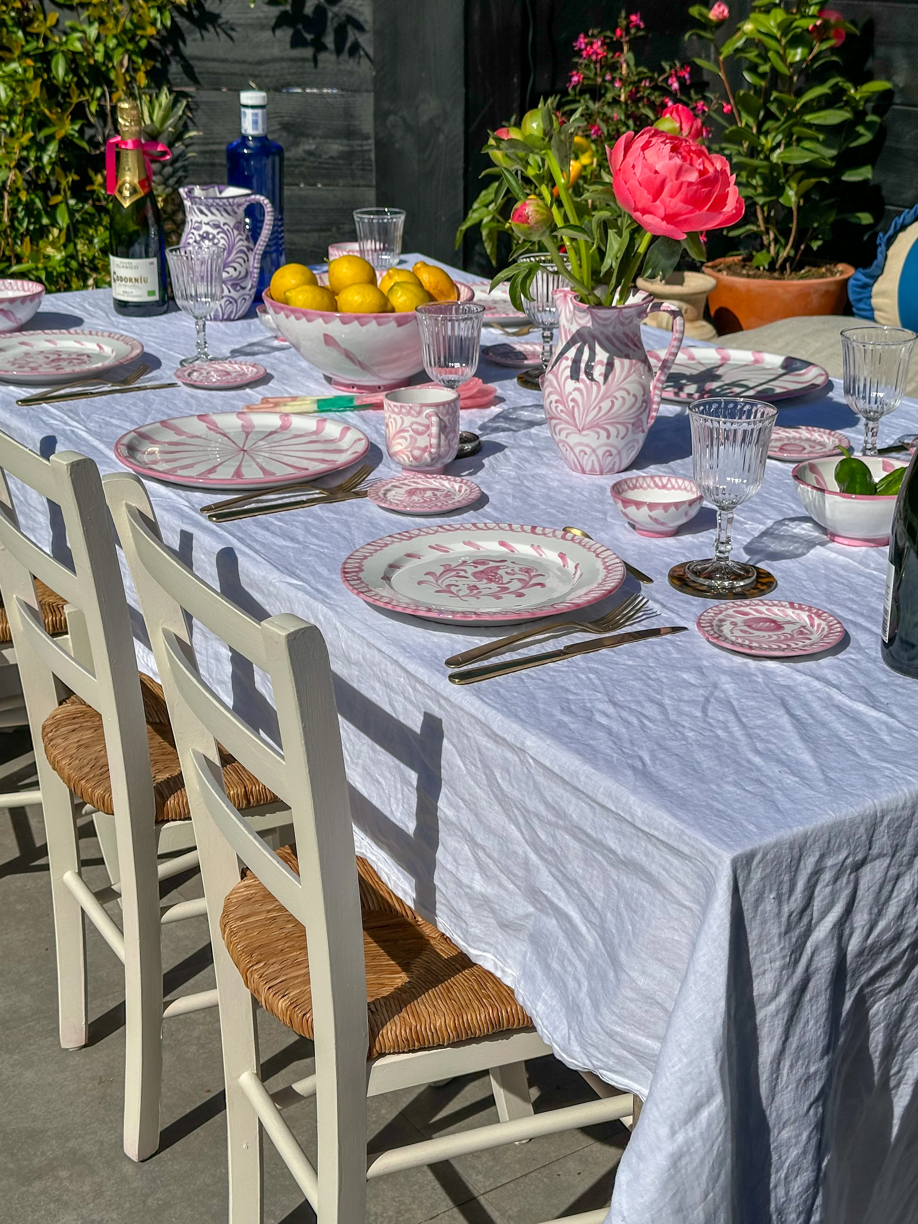 Dinerbord 26 cm Granada roze | Rubia Cerámica - Image 8