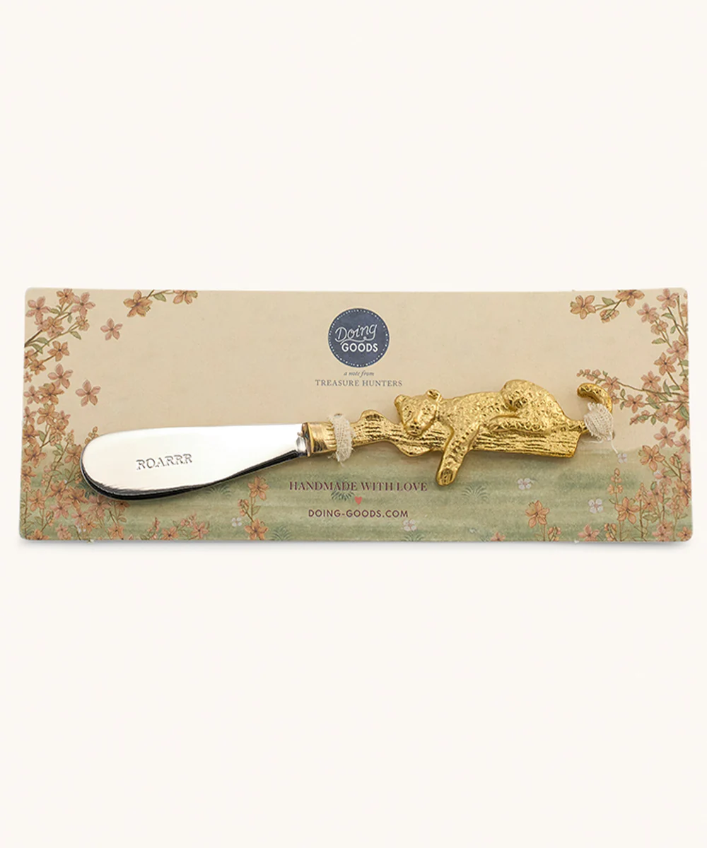 Doing goods - Botermes Jenna Leopard Butter Knife - Image 2