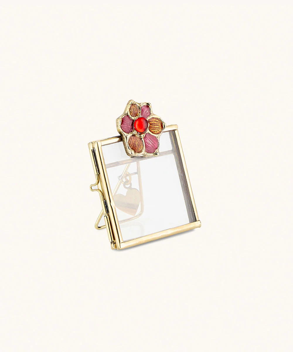 Doing Goods Cameron Flower Mini Photo Frame – klein fotolijstje met bloem