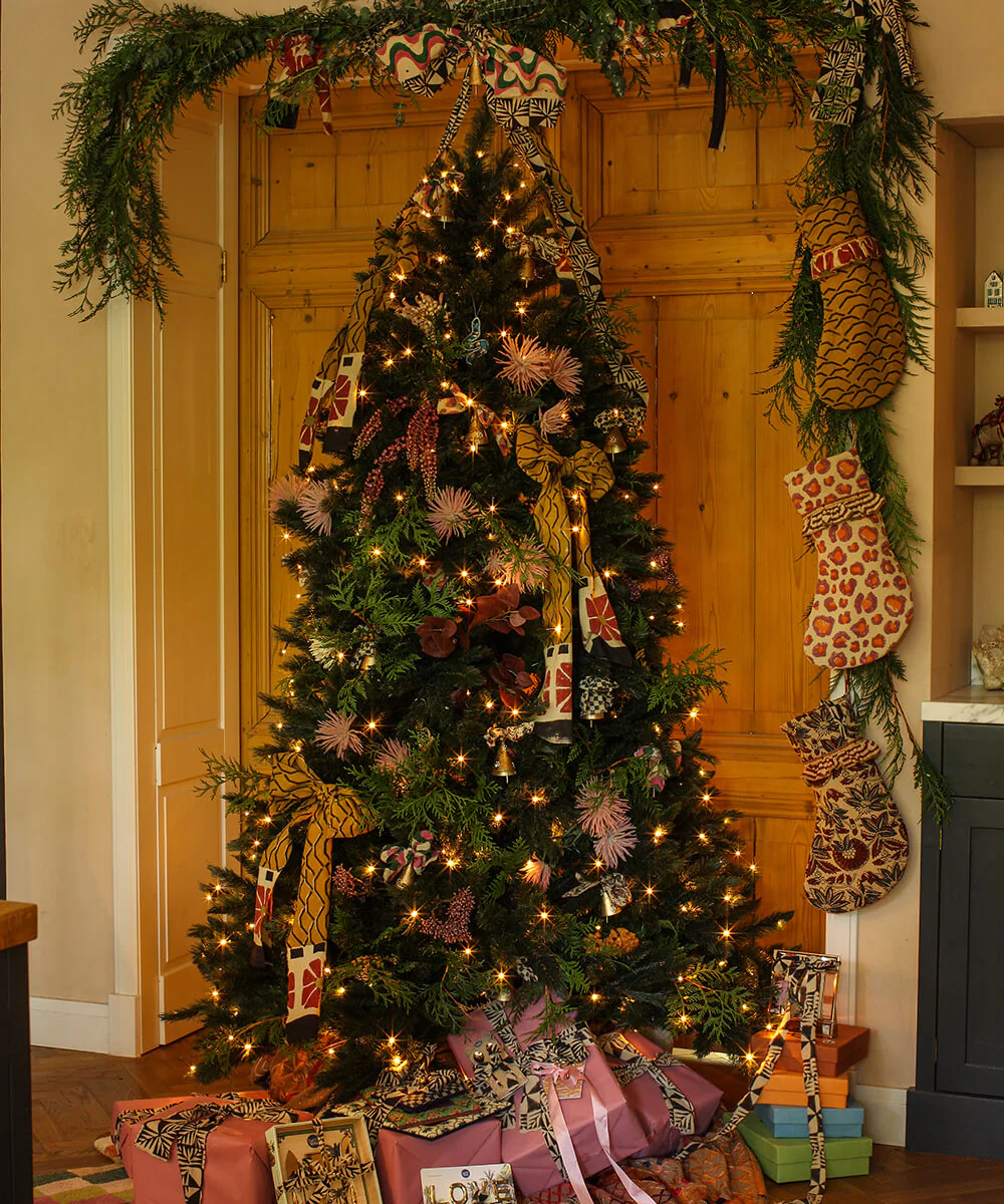 Doing goods - Kerstsok Pink Leopard Christmas Stocking - Image 6