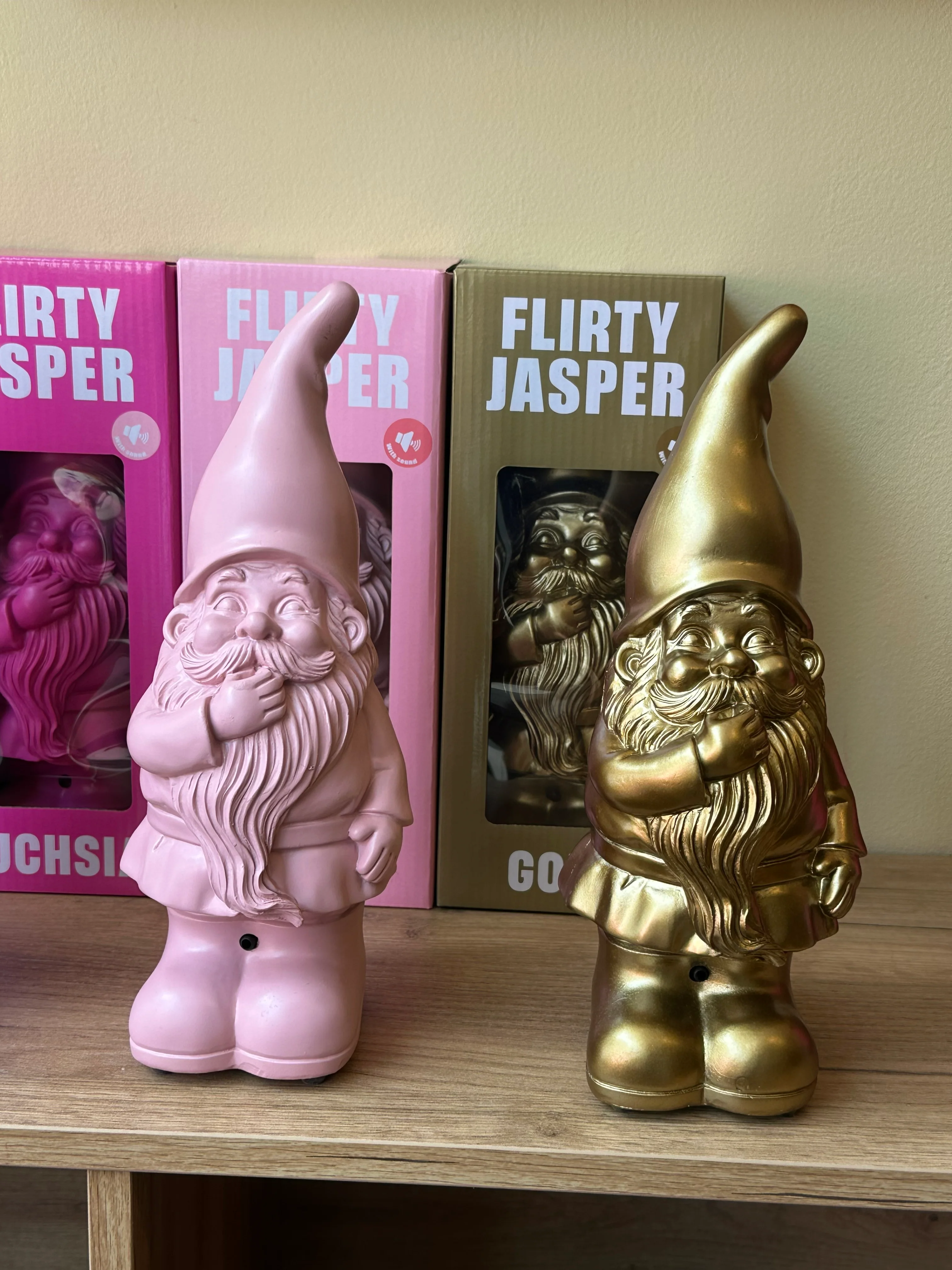 Flirty gouden Jasper: De Flirtende Kabouter met geluid! - Image 2