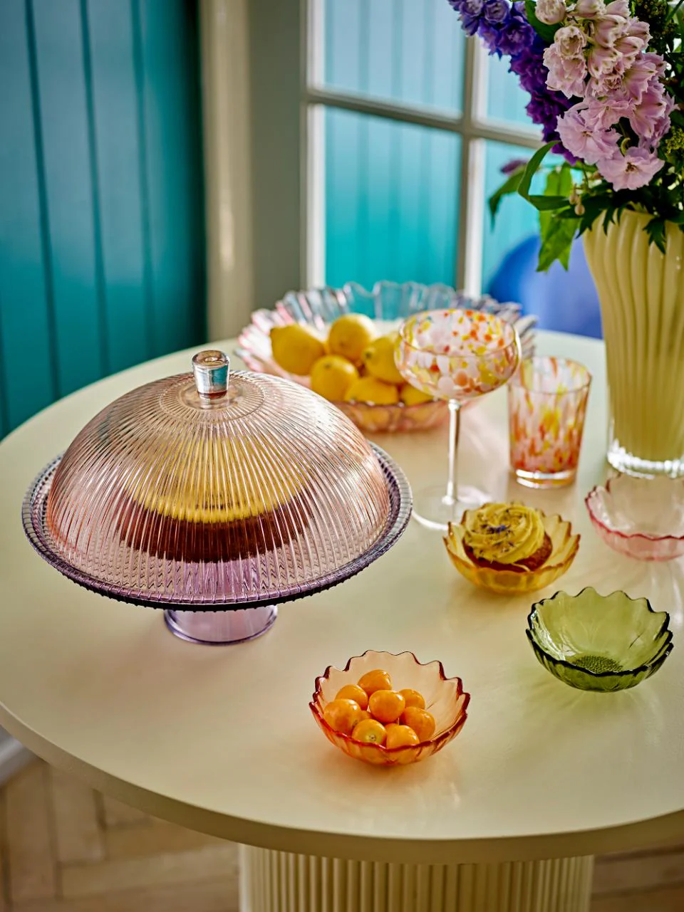 Glazen schaaltje in bloemvorm – kleurrijk & decoratief - Image 3