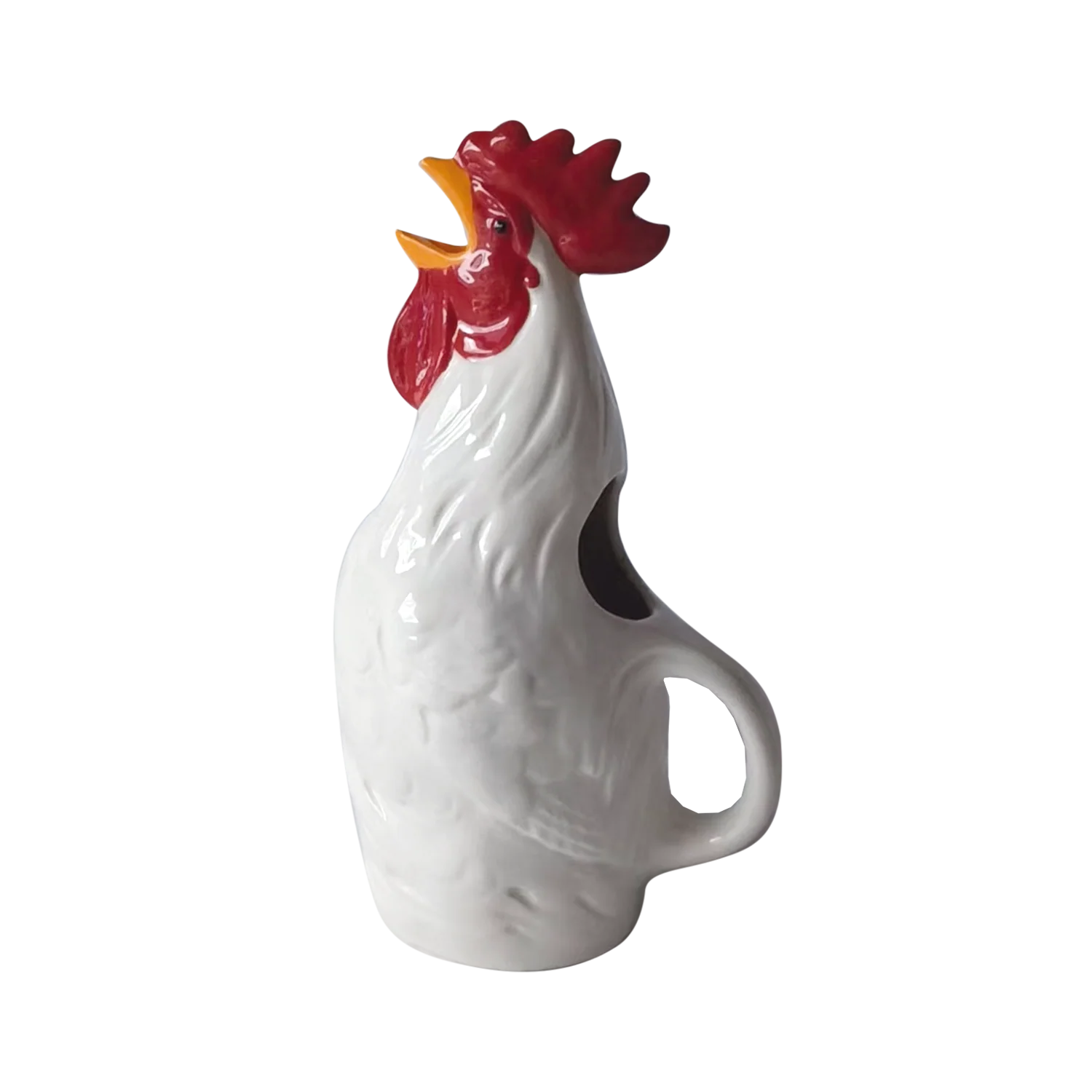 Keramische haan jug kan of vaas - eigenwijs, stijlvol & on-trend