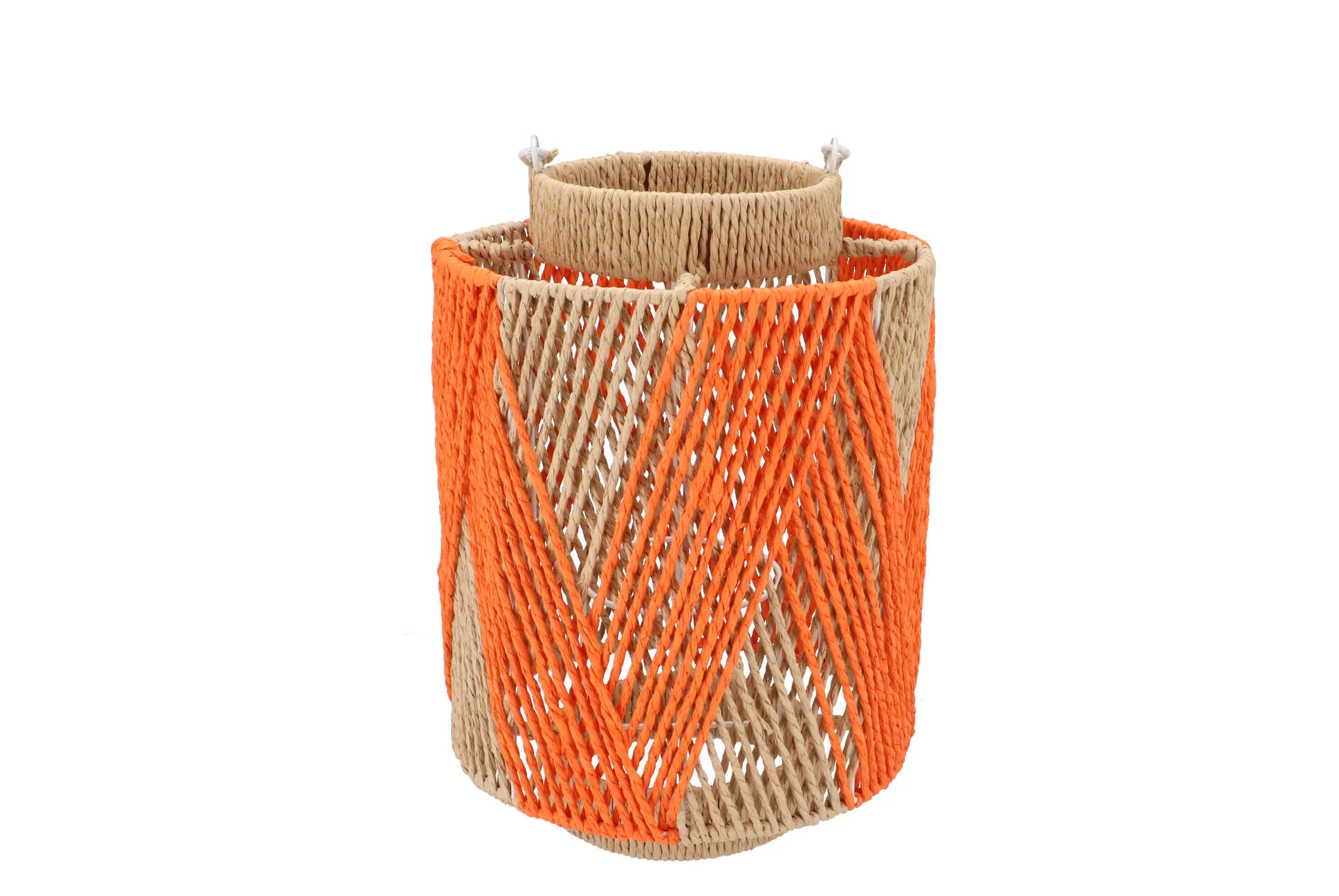 Lantaarn Orange 18X28cm