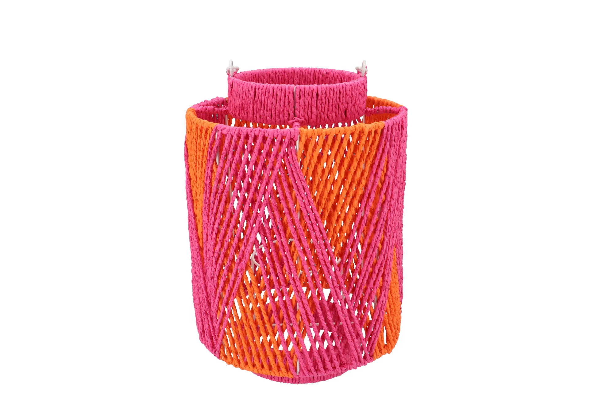 Lantaarn oranje roze (2 maten) - Image 2