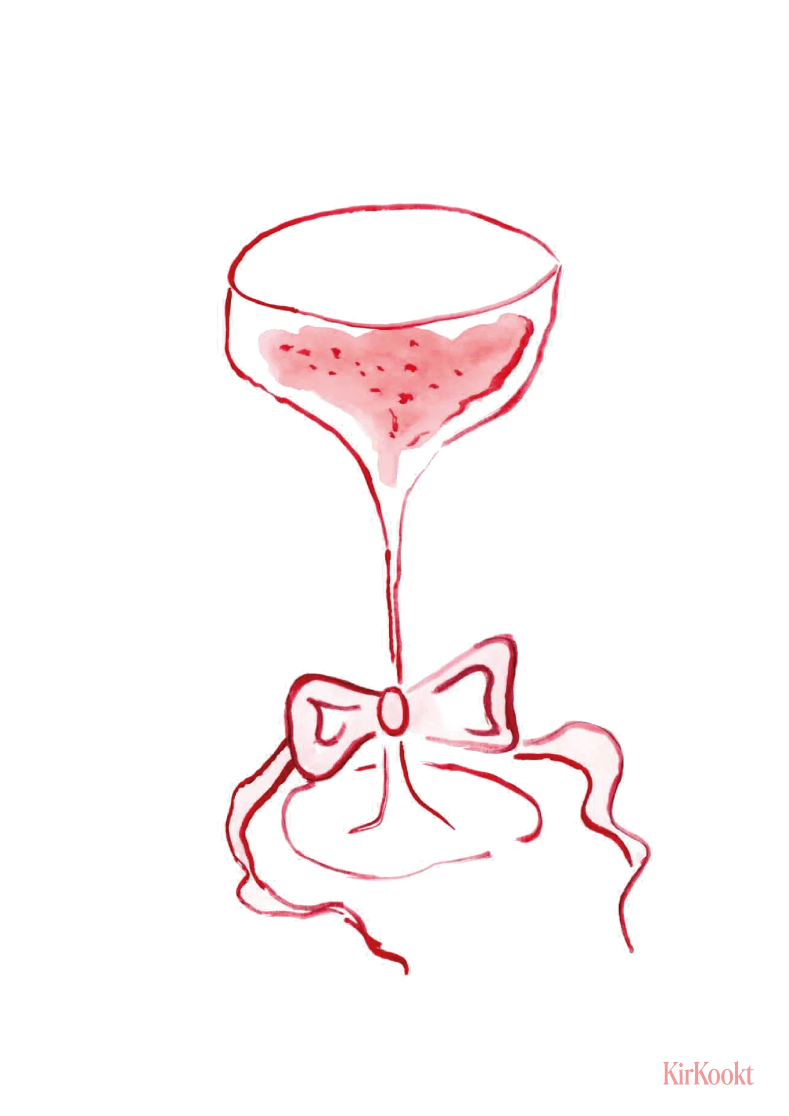Luxe art print Champagnecoupe | Ruby Conceptstore