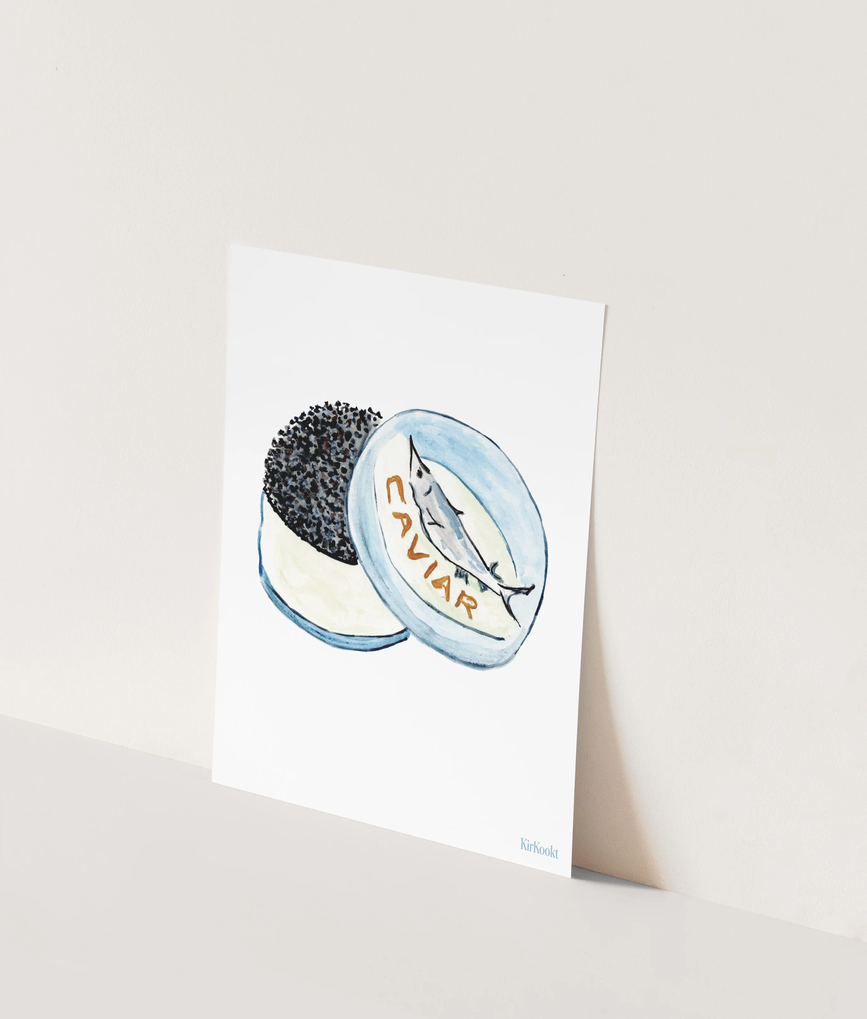 Luxe art print Kaviaar - Perfecte kunst voor foodie liefhebbers | Ruby Conceptstore - Image 2