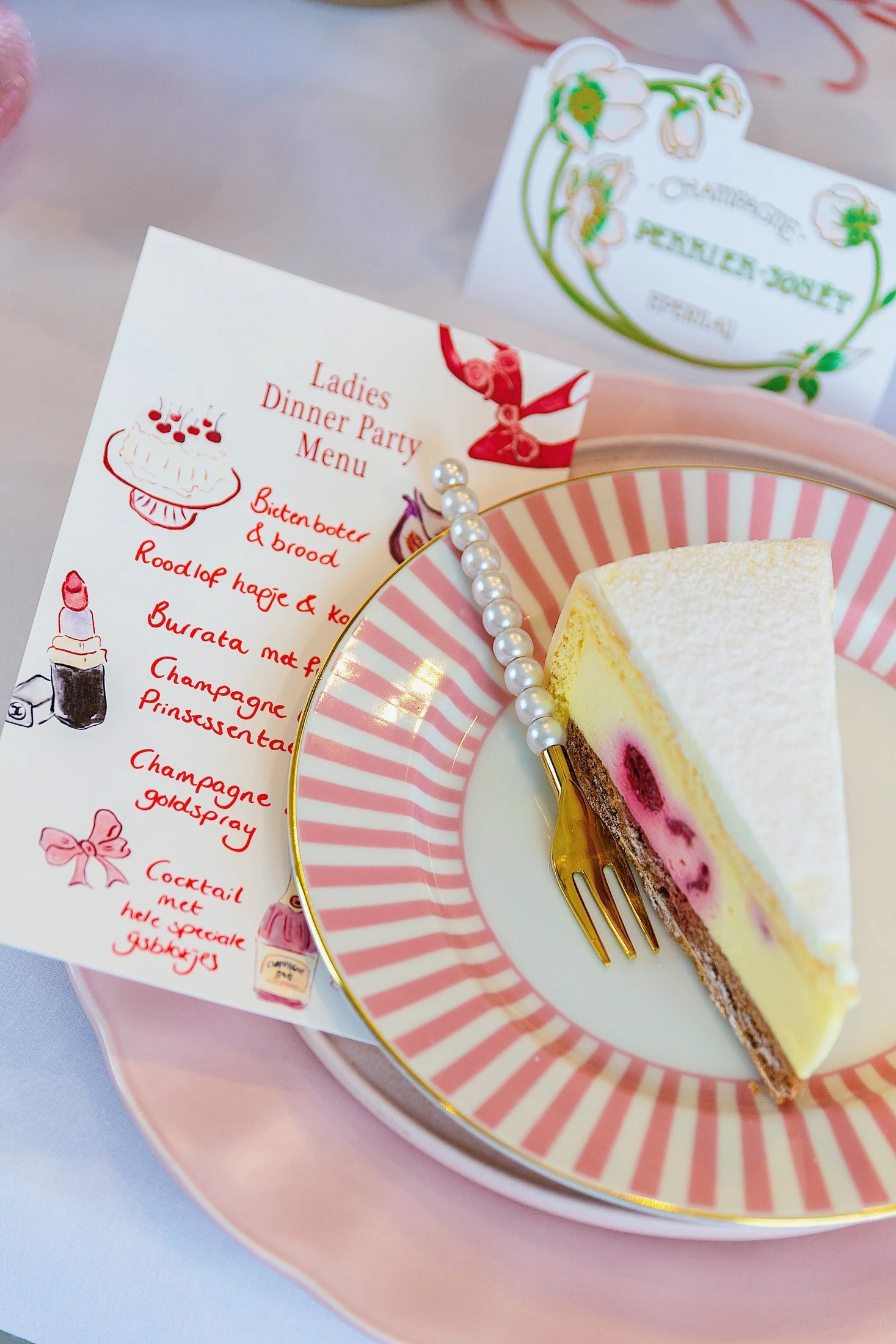 Menukaartjes Ladies dinner party (6x) | Ruby Conceptstore - Image 3