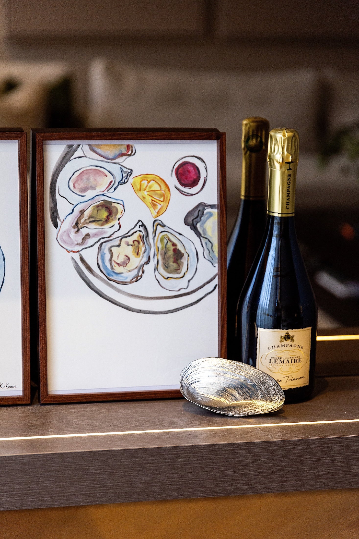 Luxe Oester art print: handgeschilderde Illustratie | Ruby Conceptstore - Image 3