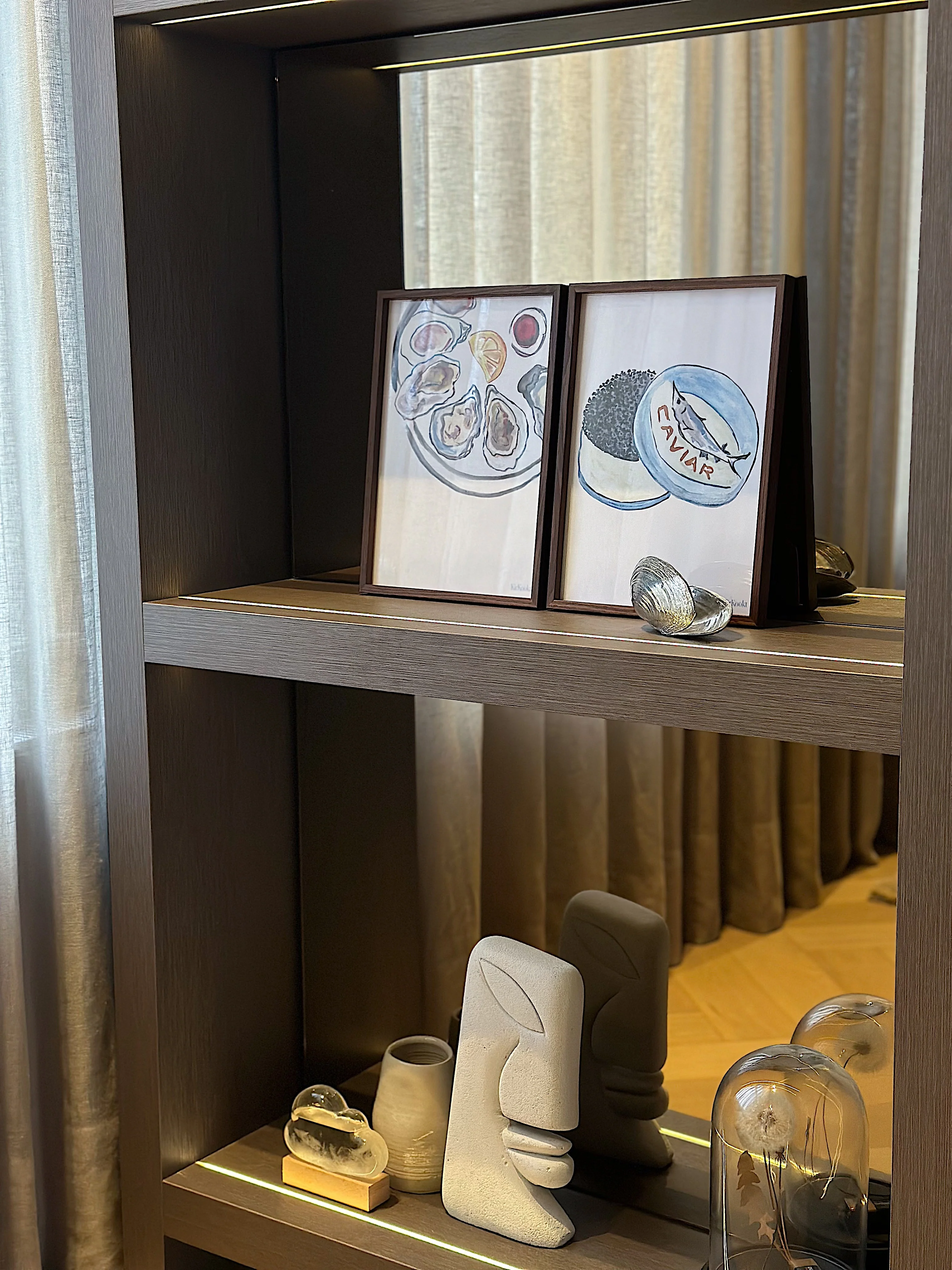 Luxe Oester art print: handgeschilderde Illustratie | Ruby Conceptstore - Image 4