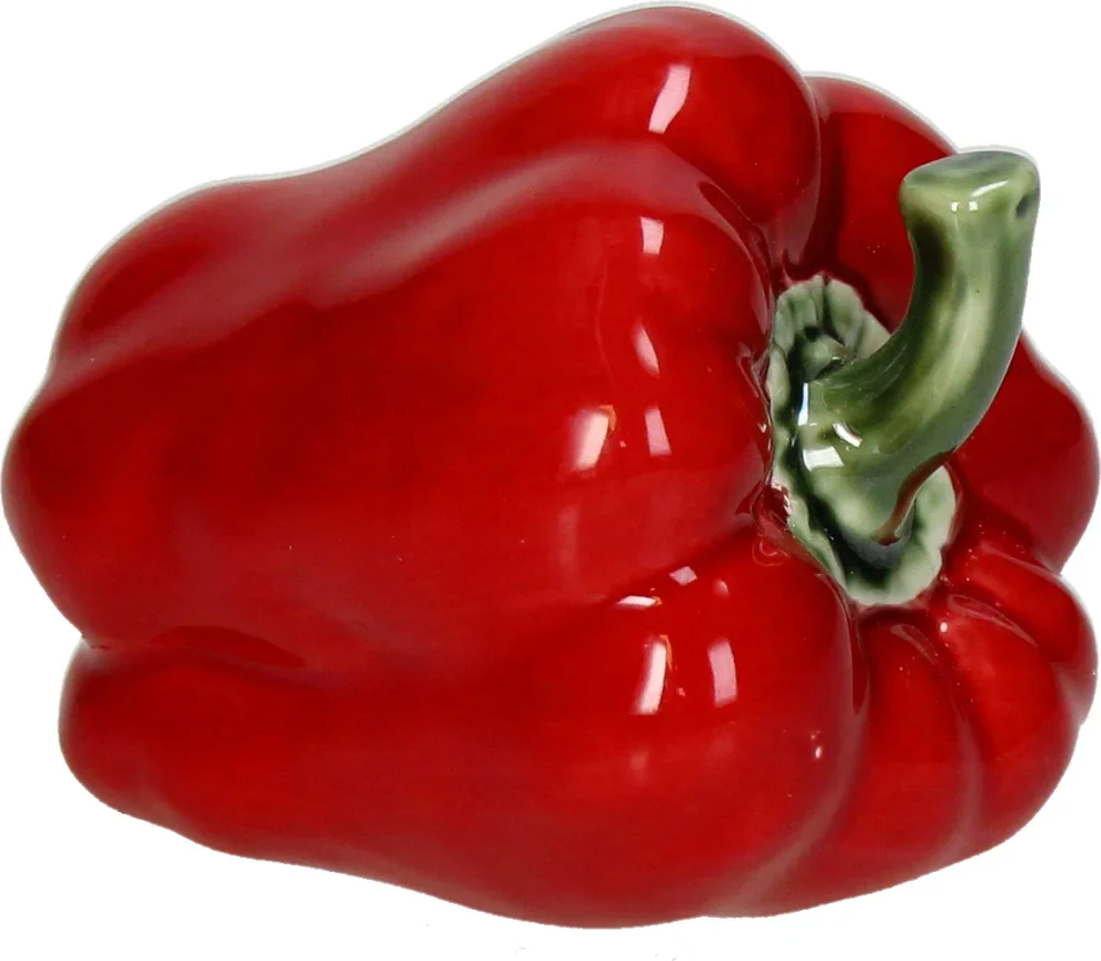 Rode paprika keramiek