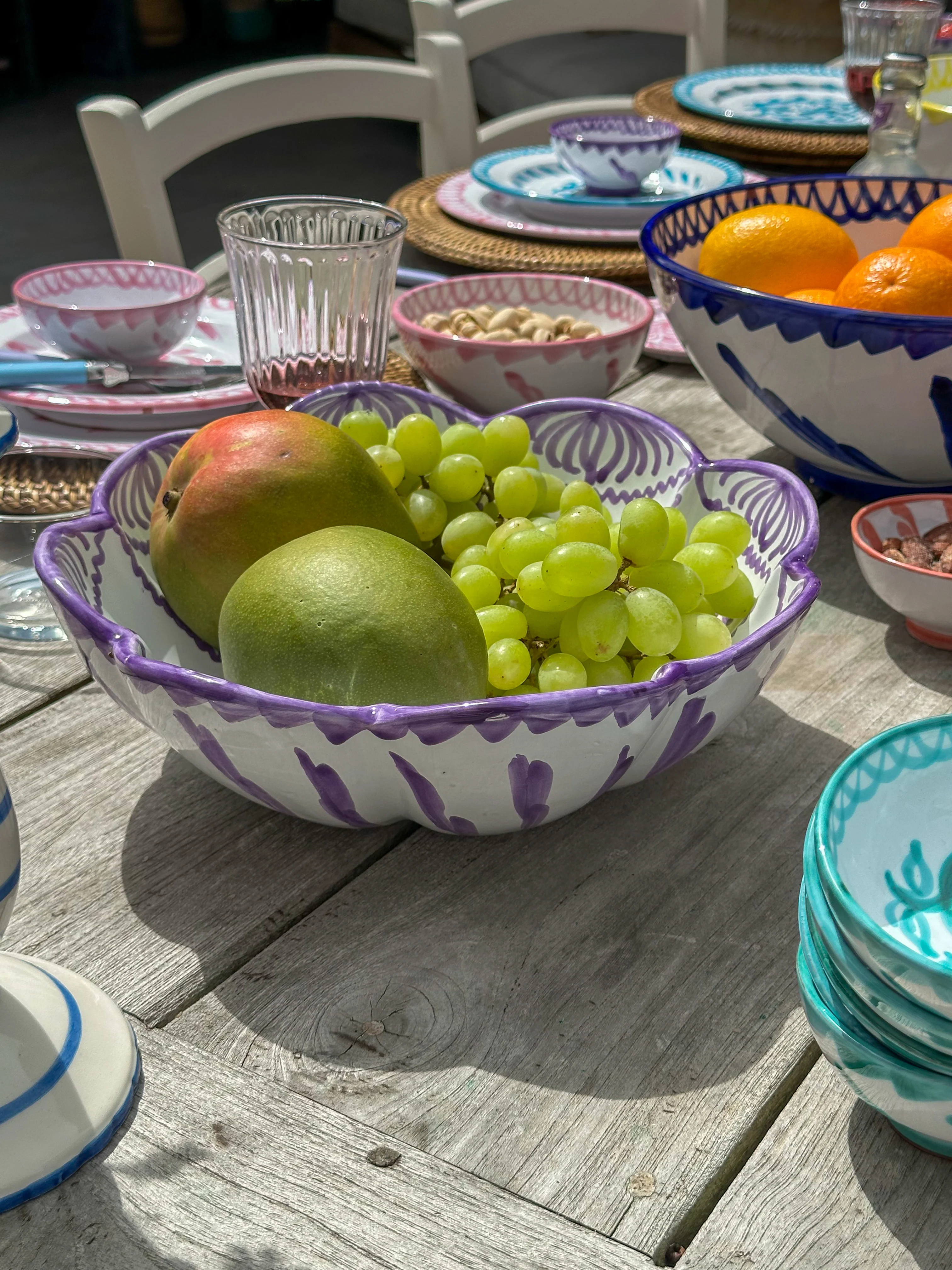Saladeschaal con hojas rustig paars | Rubia Cerámica - Image 4