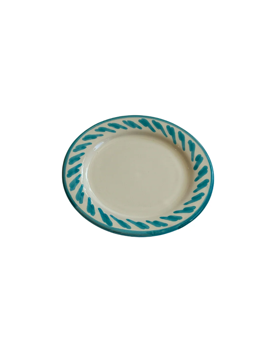 Sideplate Filo Turquoise | Rubia Cerámica