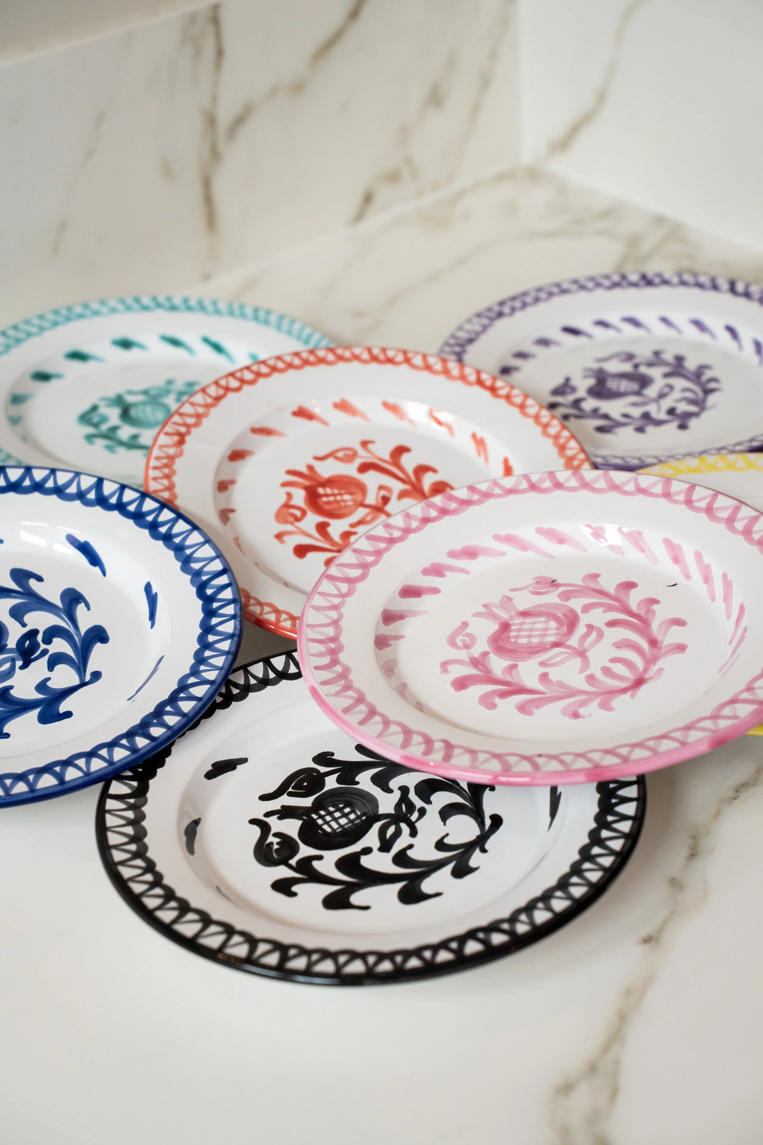 Bord 20 cm Granada zwart | Rubia Cerámica - Image 7