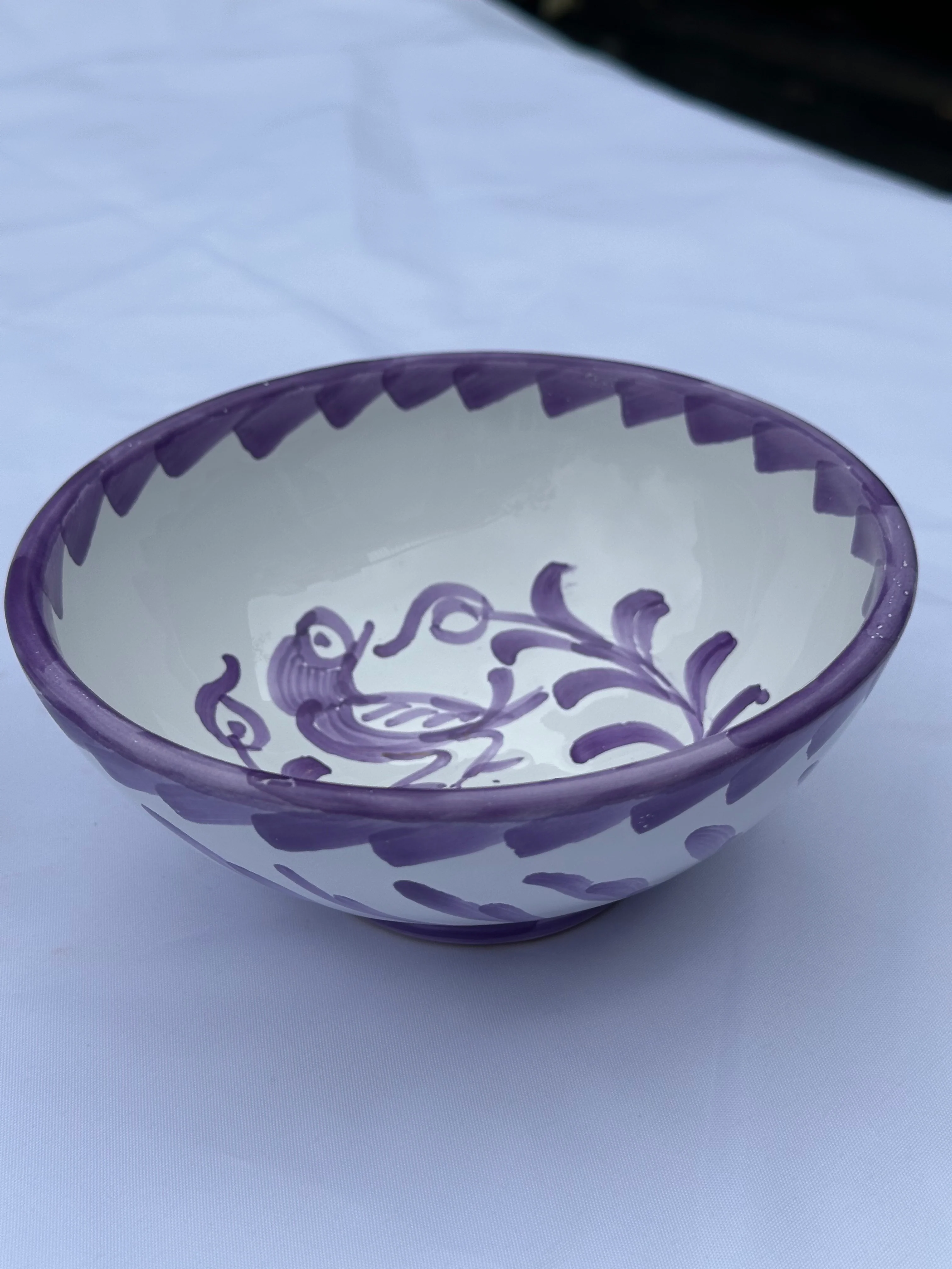 Spaanse bowl 15cm Granada Paars | Rubia Cerámica - Image 4
