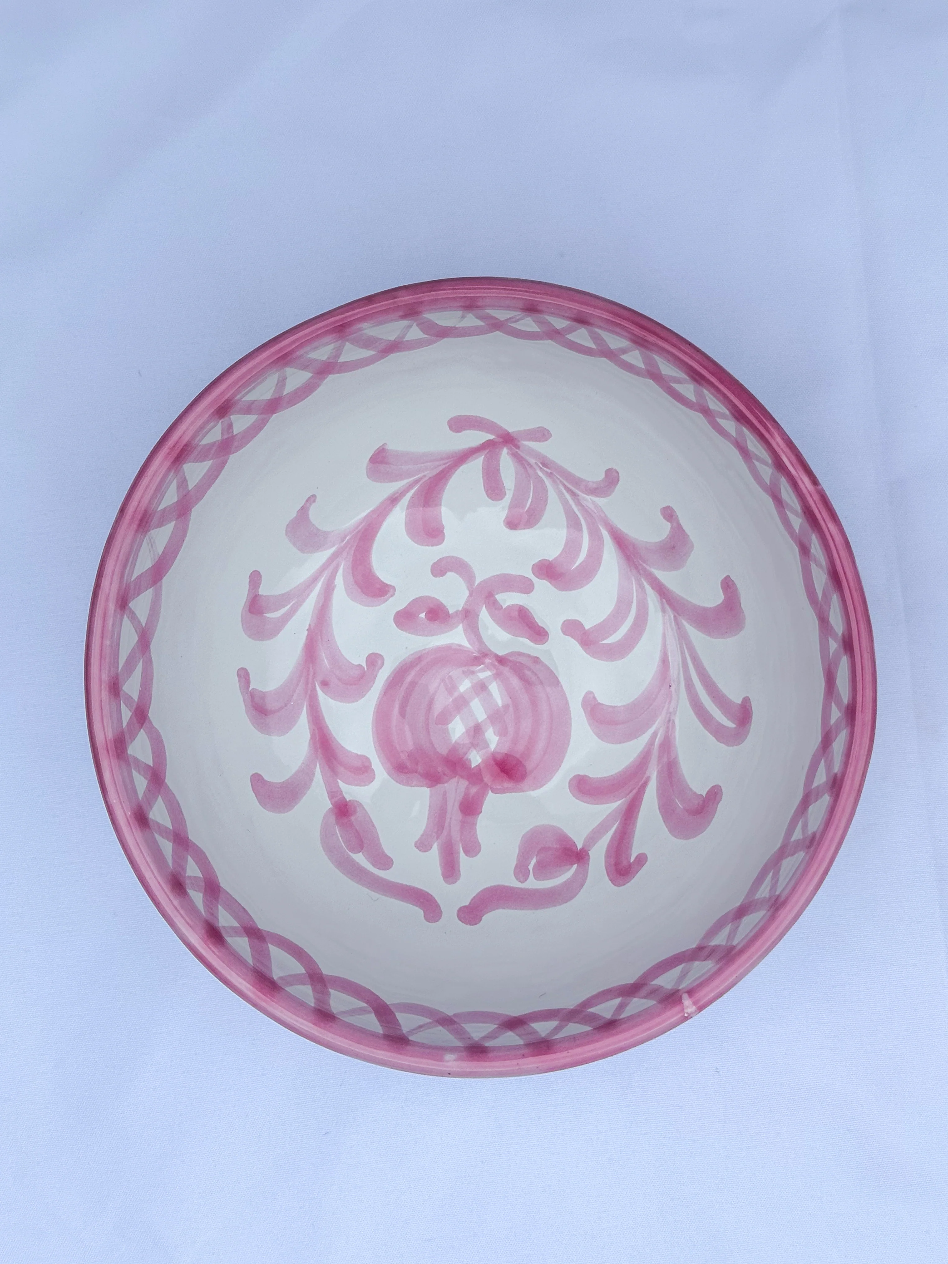 Spaanse bowl 15cm Granada Roze | Rubia Cerámica