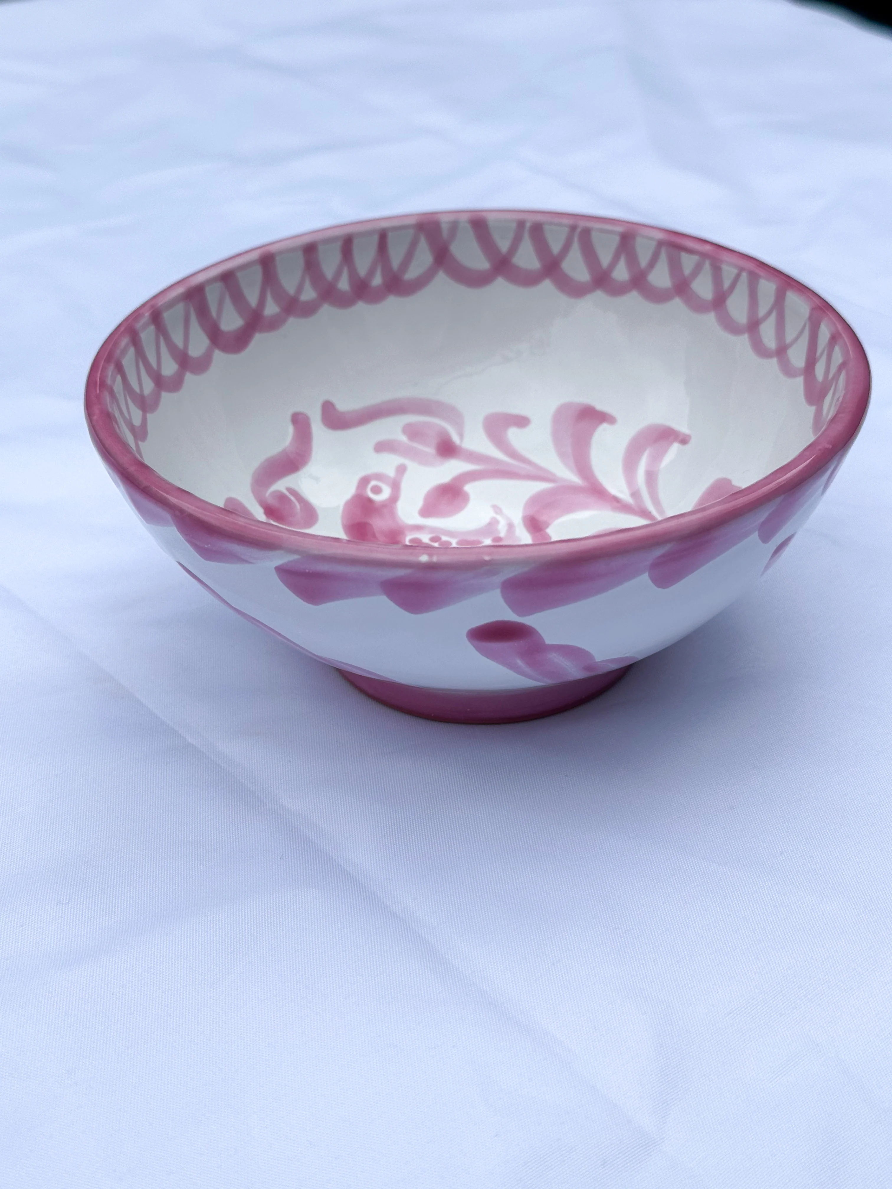 Spaanse bowl 15cm Granada Roze | Rubia Cerámica - Image 4