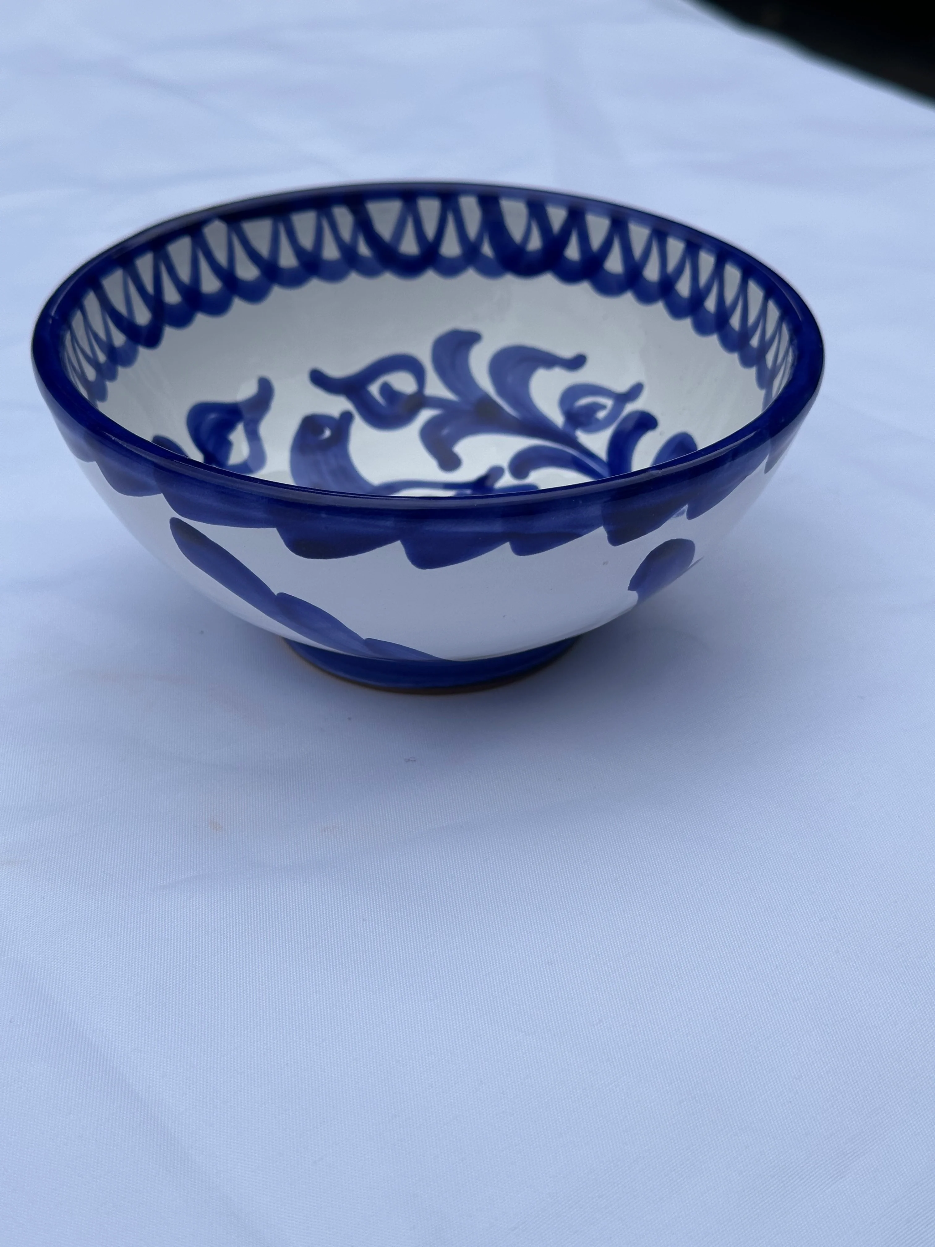 Spaanse bowl 15cm Granada Blauw | Rubia Cerámica - Image 3