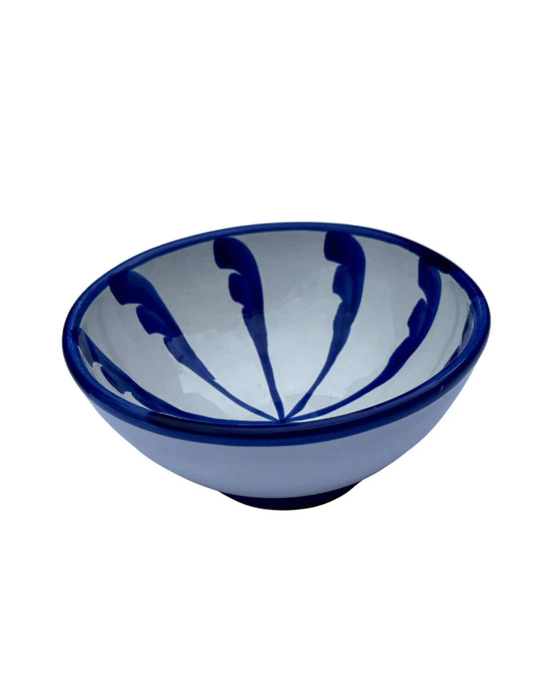 Spaanse bowl 15cm Palmetas Blauw | Rubia Cerámica - Image 3