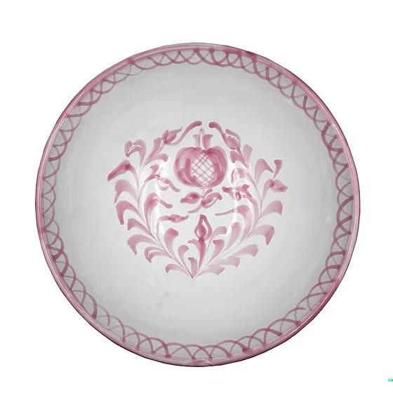 Spaanse Serveerschaal 27 cm Granada Roze | Rubia Cerámica - Image 3