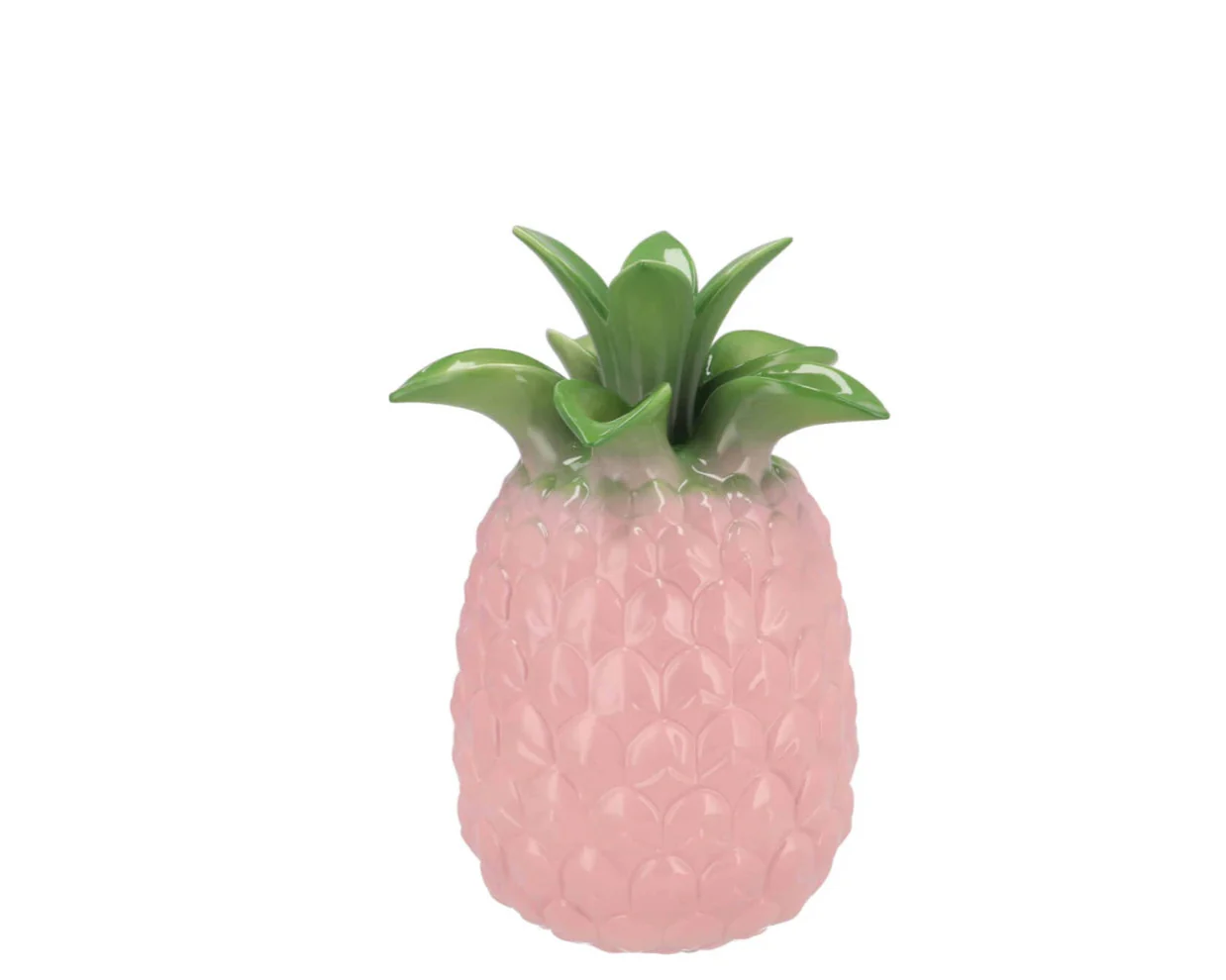 Vaas roze ananas 22 cm – Voeg een tropisch tintje toe aan je interieur! | Ruby Conceptstore