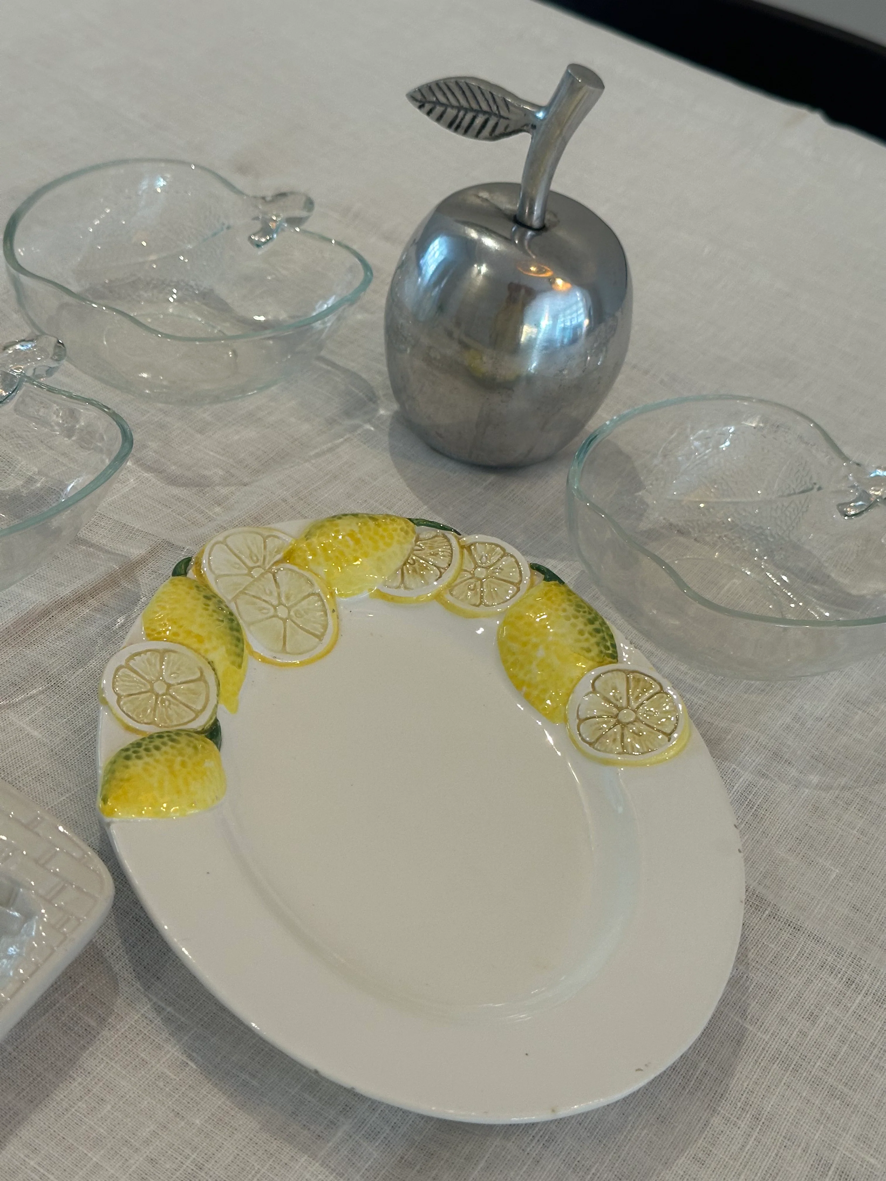 Vintage Apple Object | Silver Tone - Image 3
