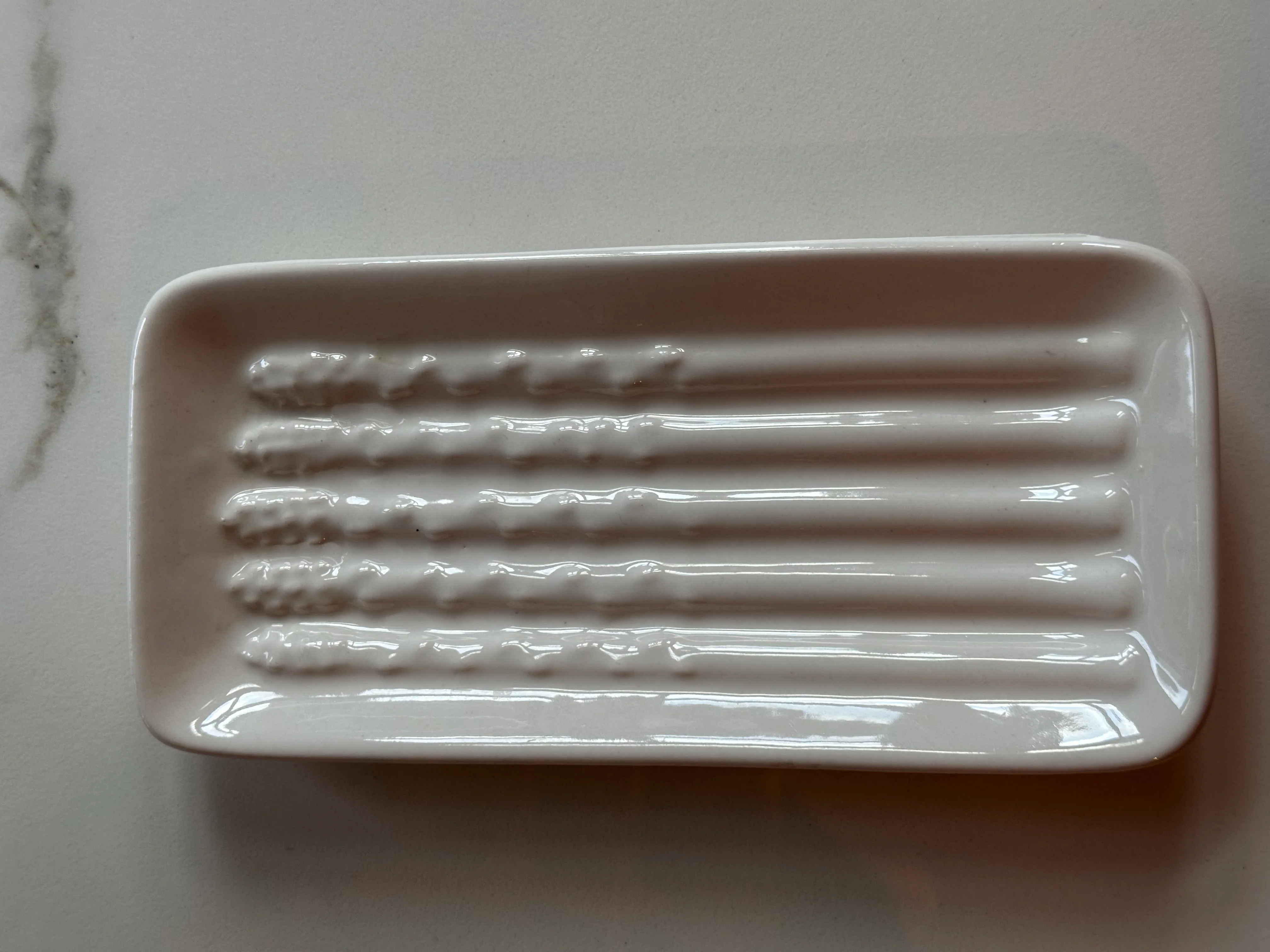 Vintage asperge bord