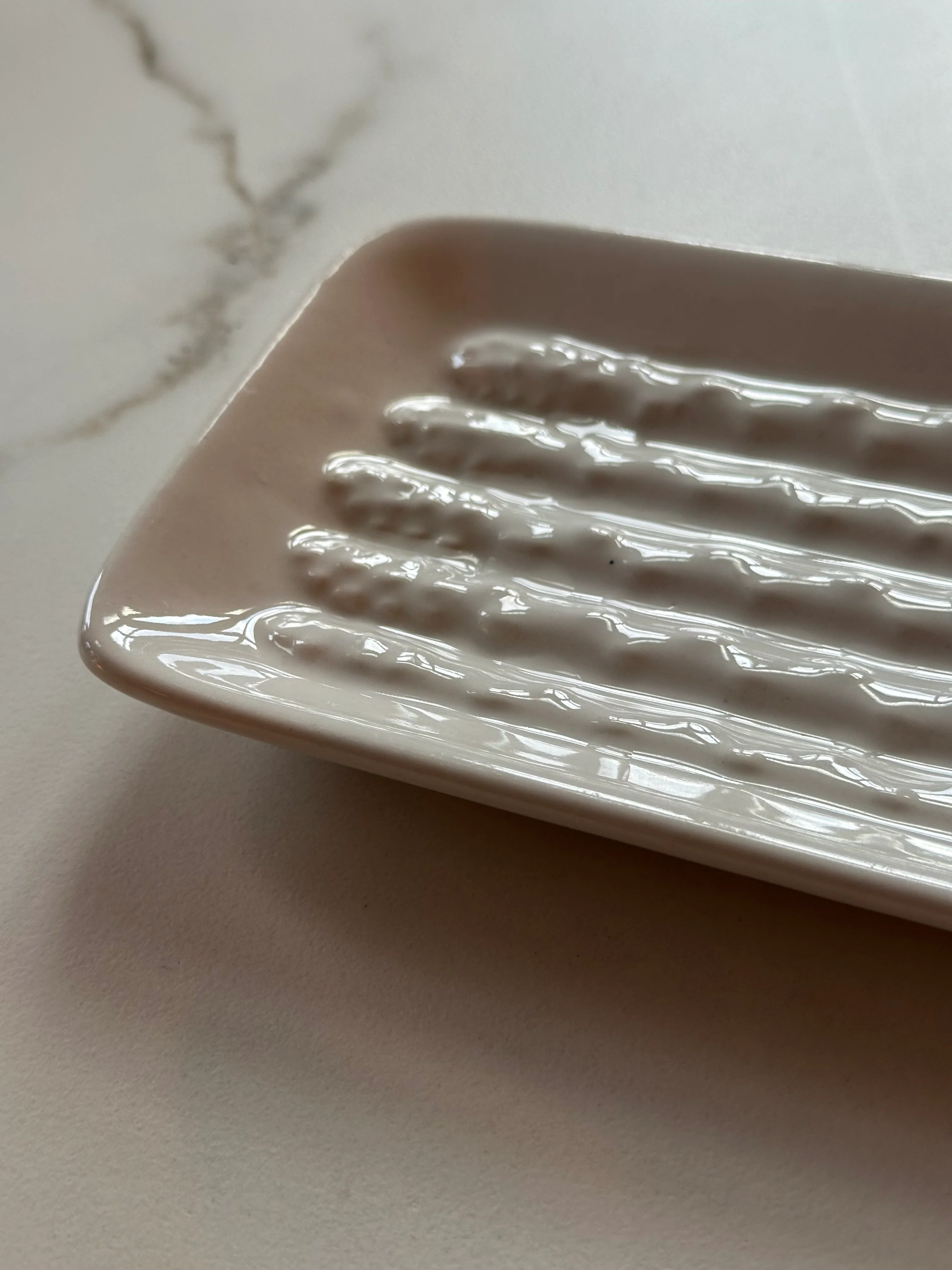 Vintage asperge bord - Image 2