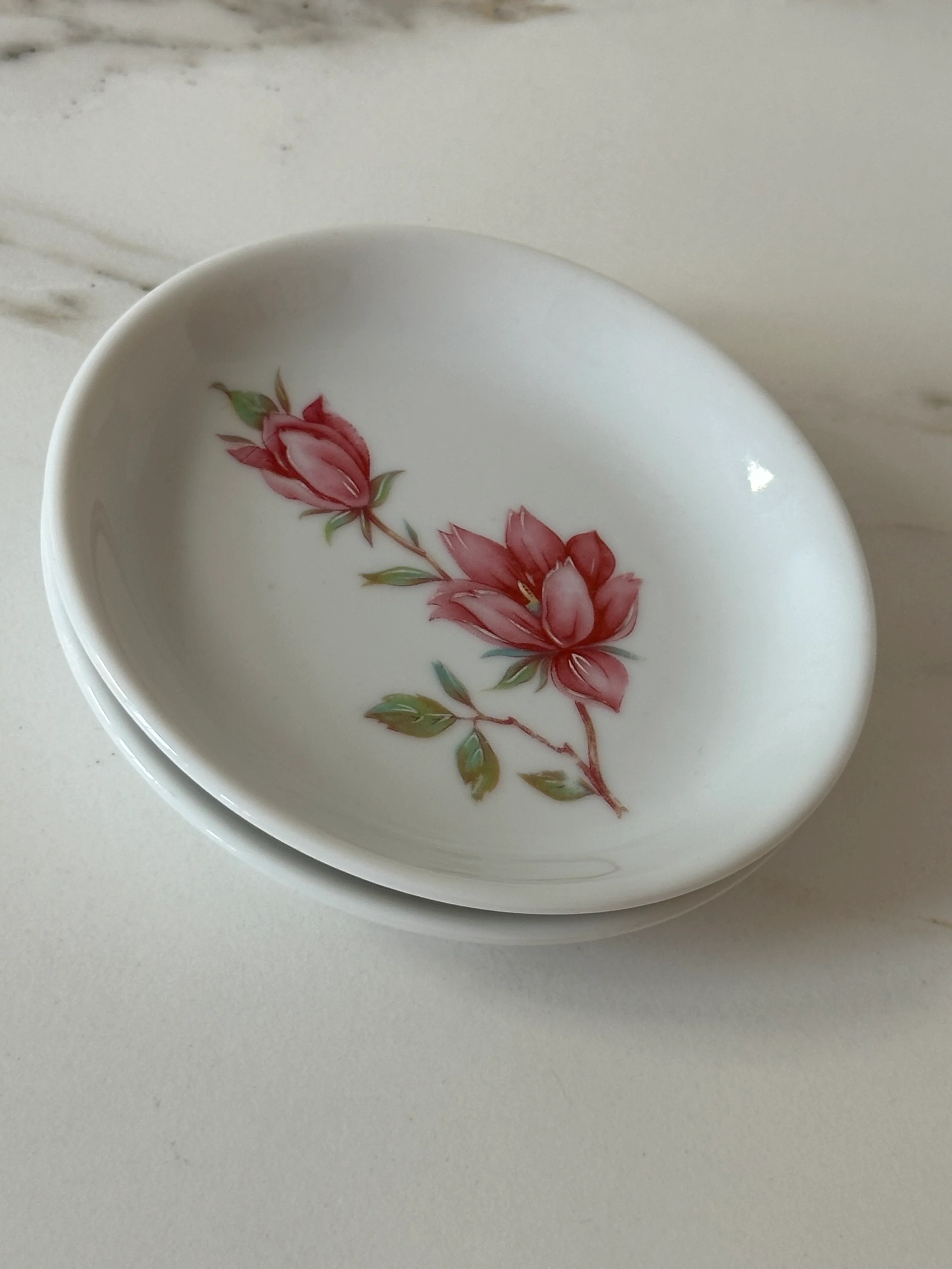 Vintage Bavaria porseleinen schaaltjes – set van 2 - Image 3
