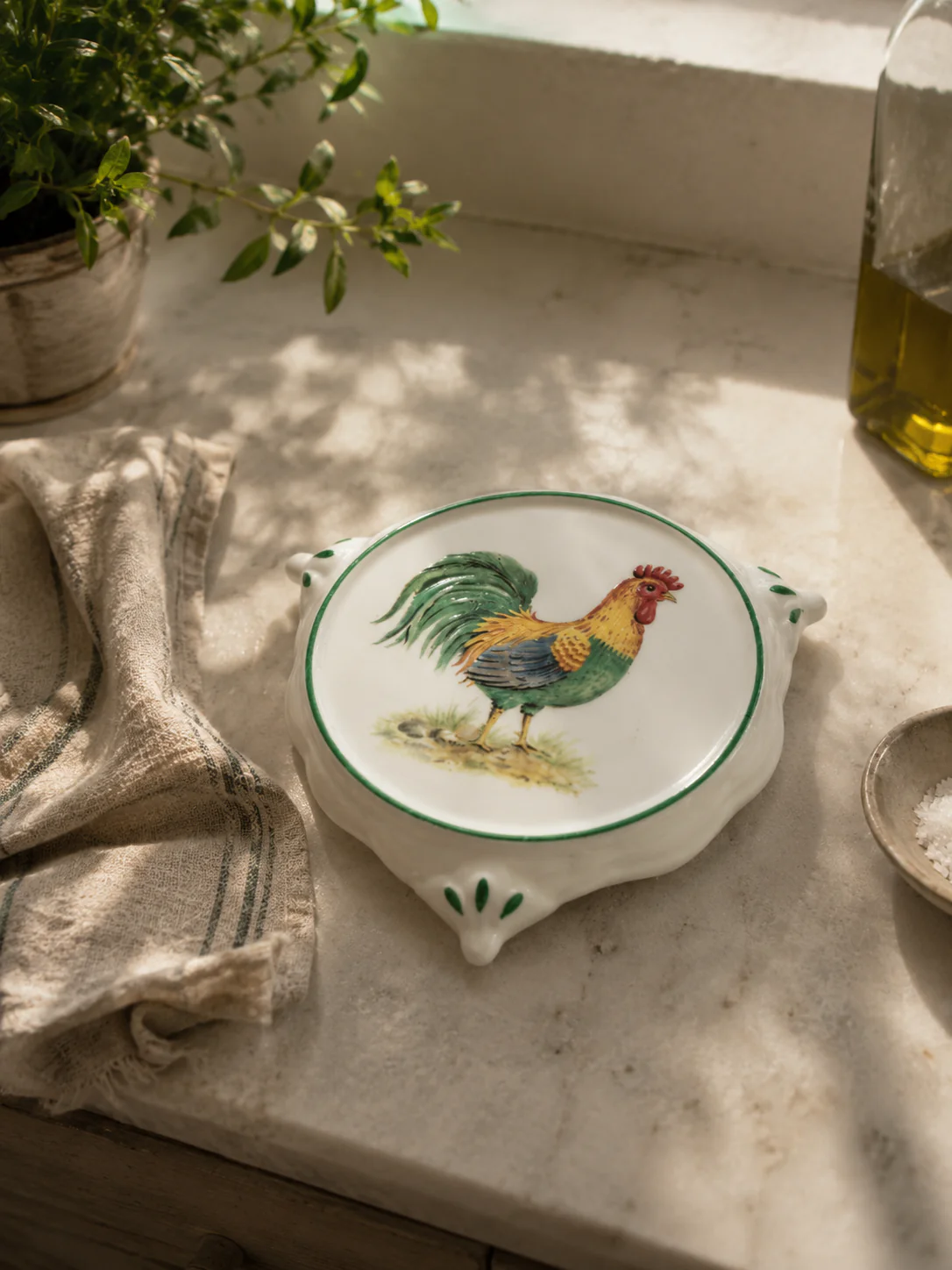 Vintage Engels Porseleinen Schaaltje met Haan – Fine Bone China - Image 5