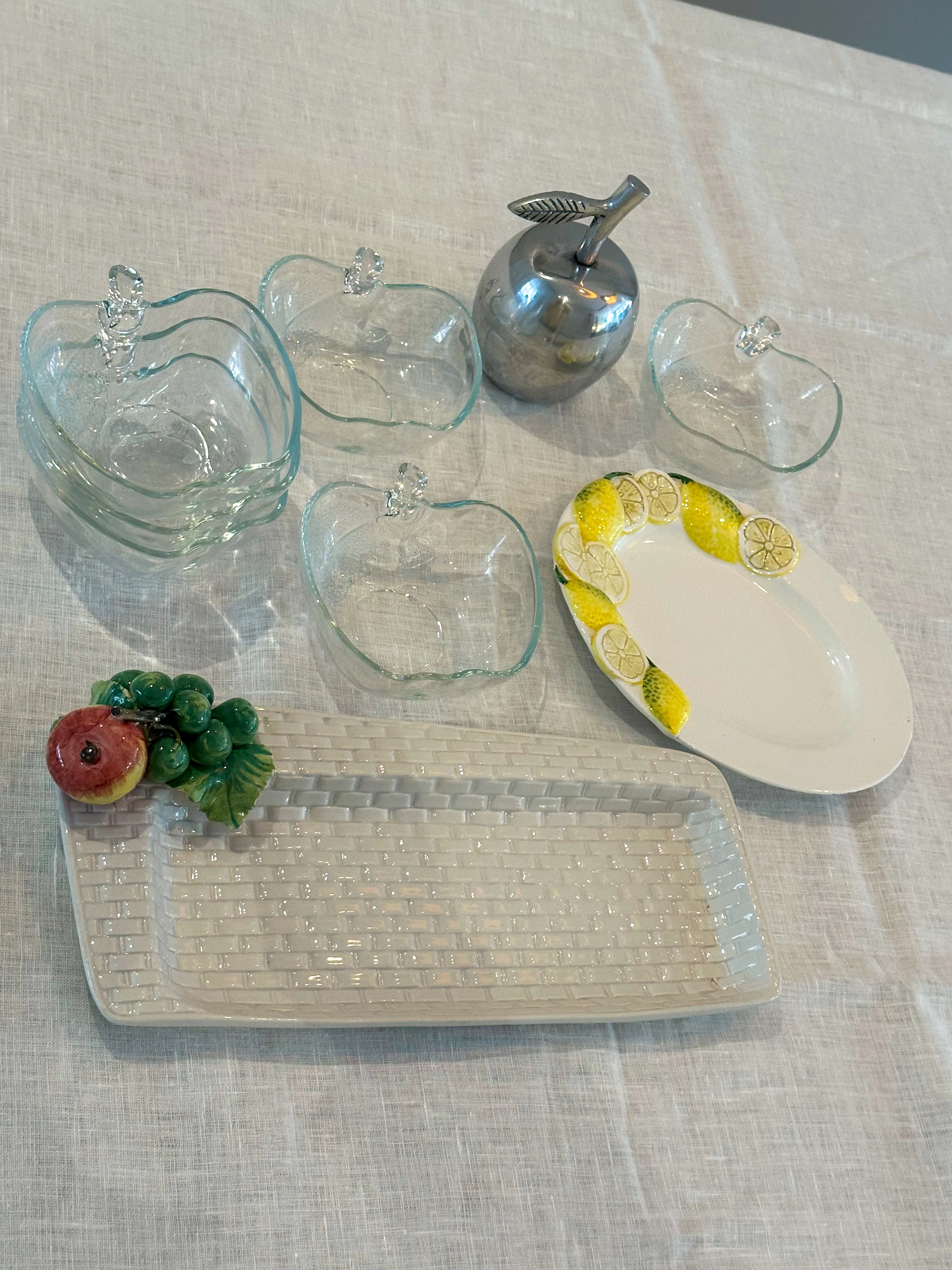 Vintage glazen appel schaaltje - Image 4