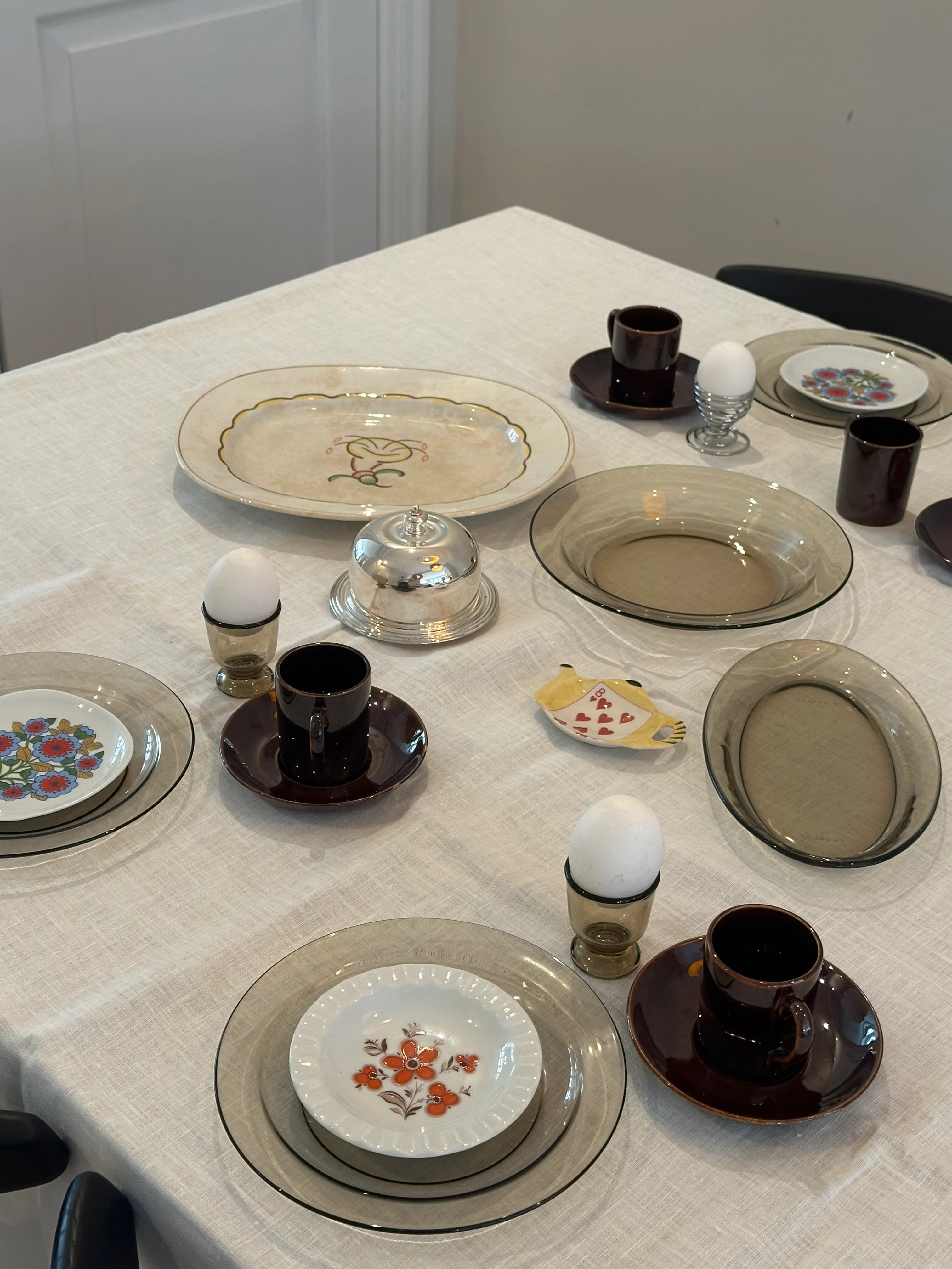 Vintage Gustafsberg schaal – Scandinavisch servies - Image 8