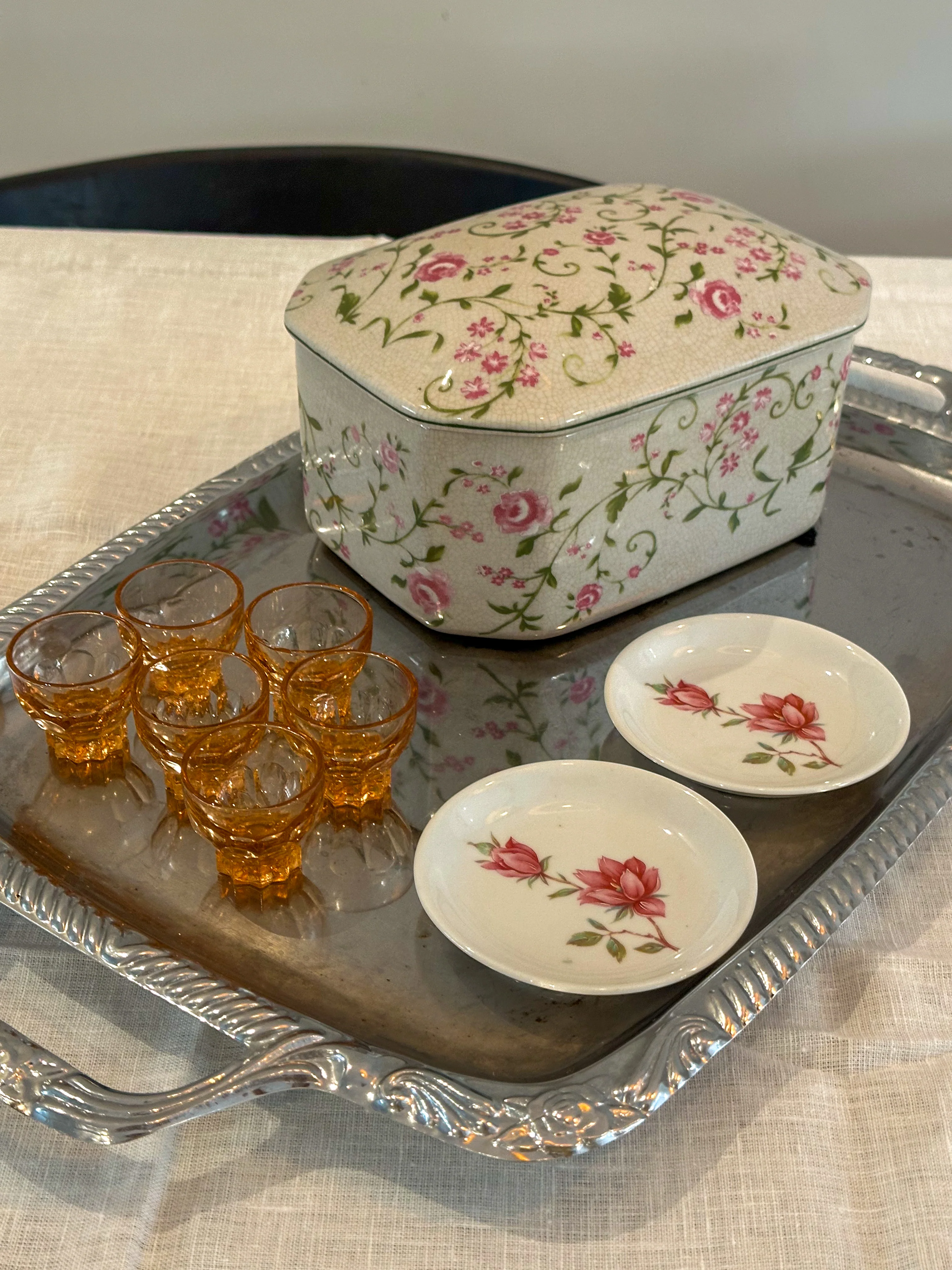 Vintage Bavaria porseleinen schaaltjes – set van 2 - Image 6