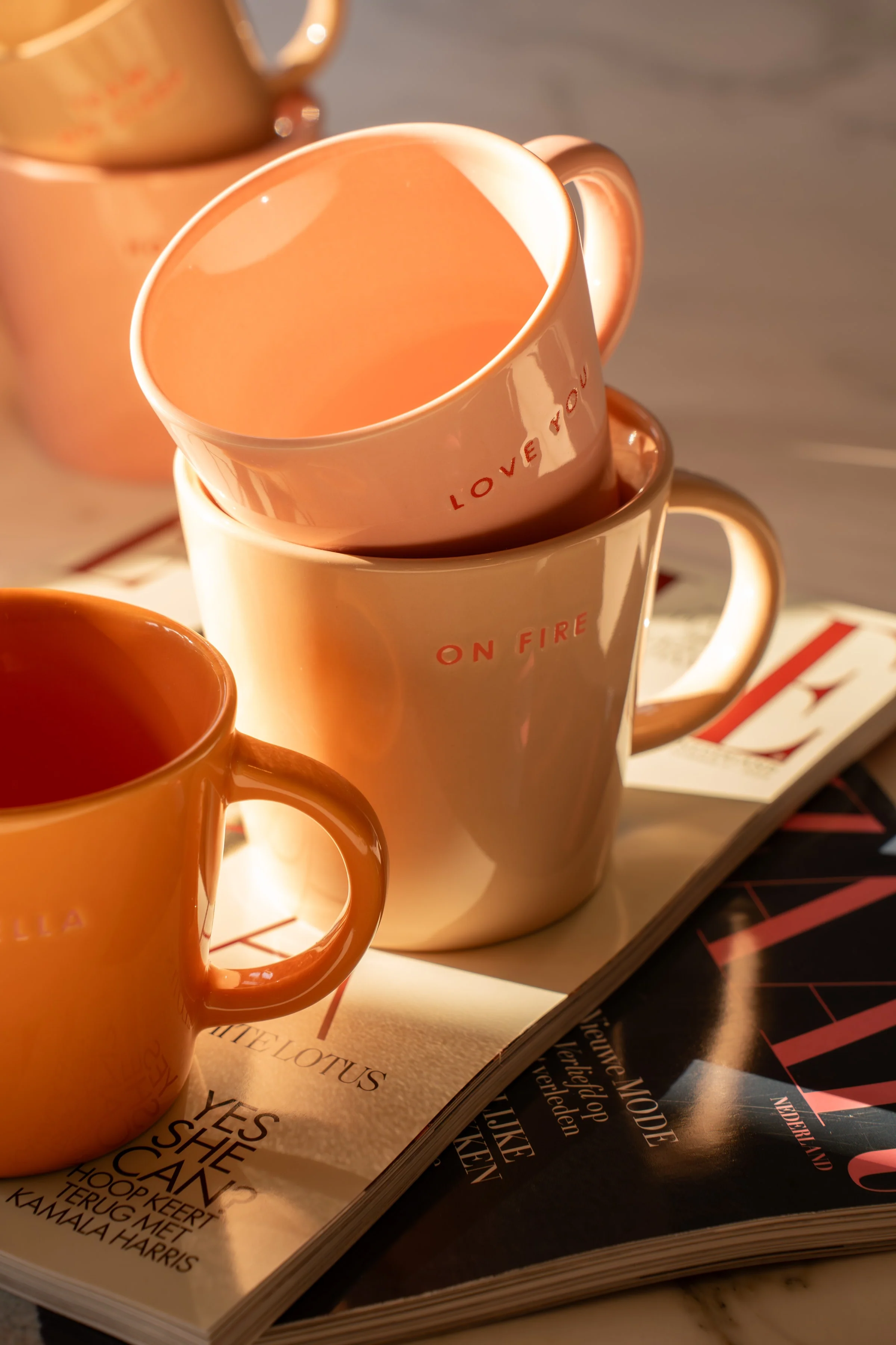 Vondels - Cappuccino mok LOVE YOU - Image 3
